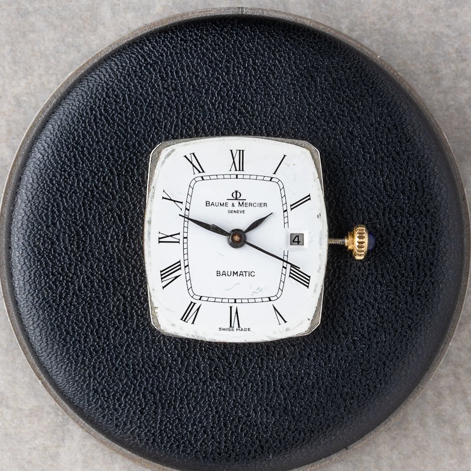 1970s Baume & Mercier Gondole Baumatic 18K Ref.37090