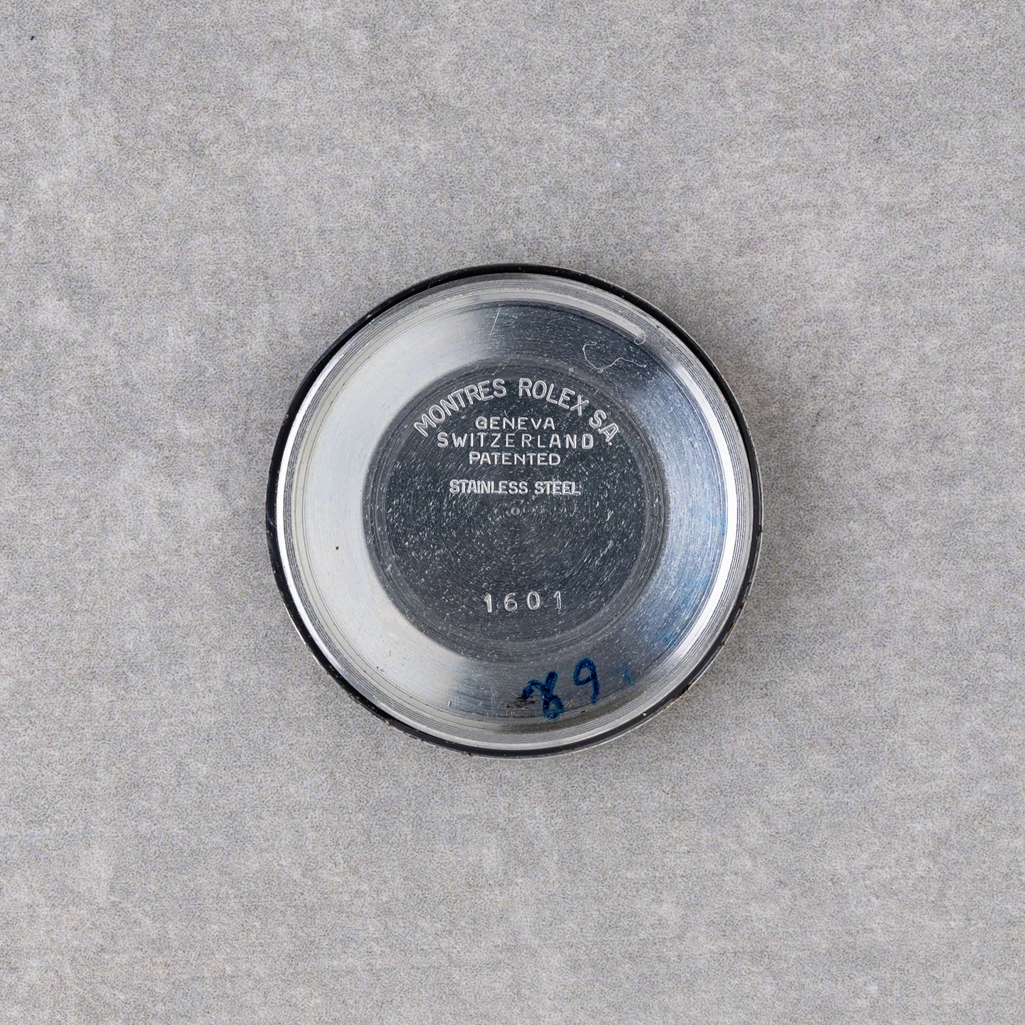 1975 Rolex Datejust Silver Linen Pie Pan Ref.1601