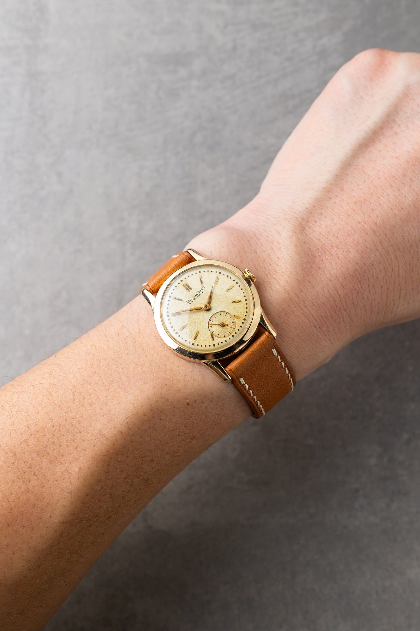 1947 IWC Calatrava Spider Dial Cal.88 Hand Wind 14K Solid Gold