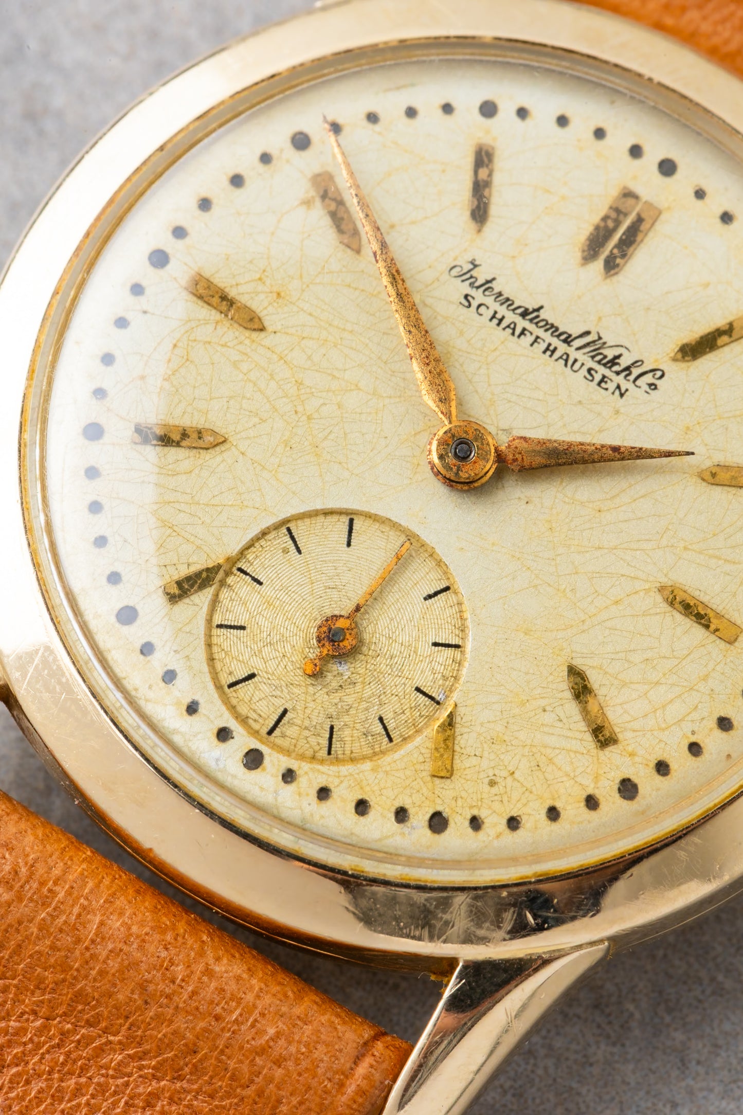 1947 IWC Calatrava Spider Dial Cal.88 Hand Wind 14K Solid Gold