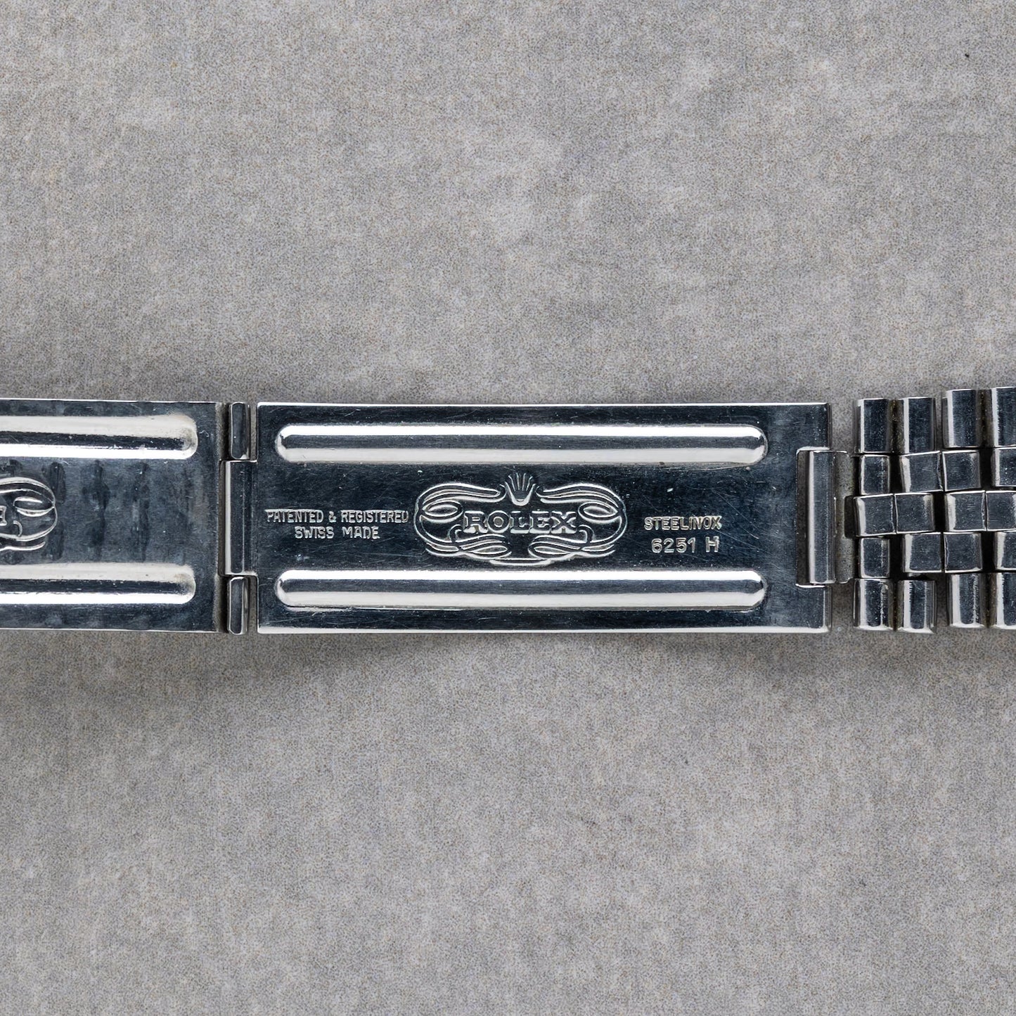 1975 Rolex Datejust Silver Linen Pie Pan Ref.1601