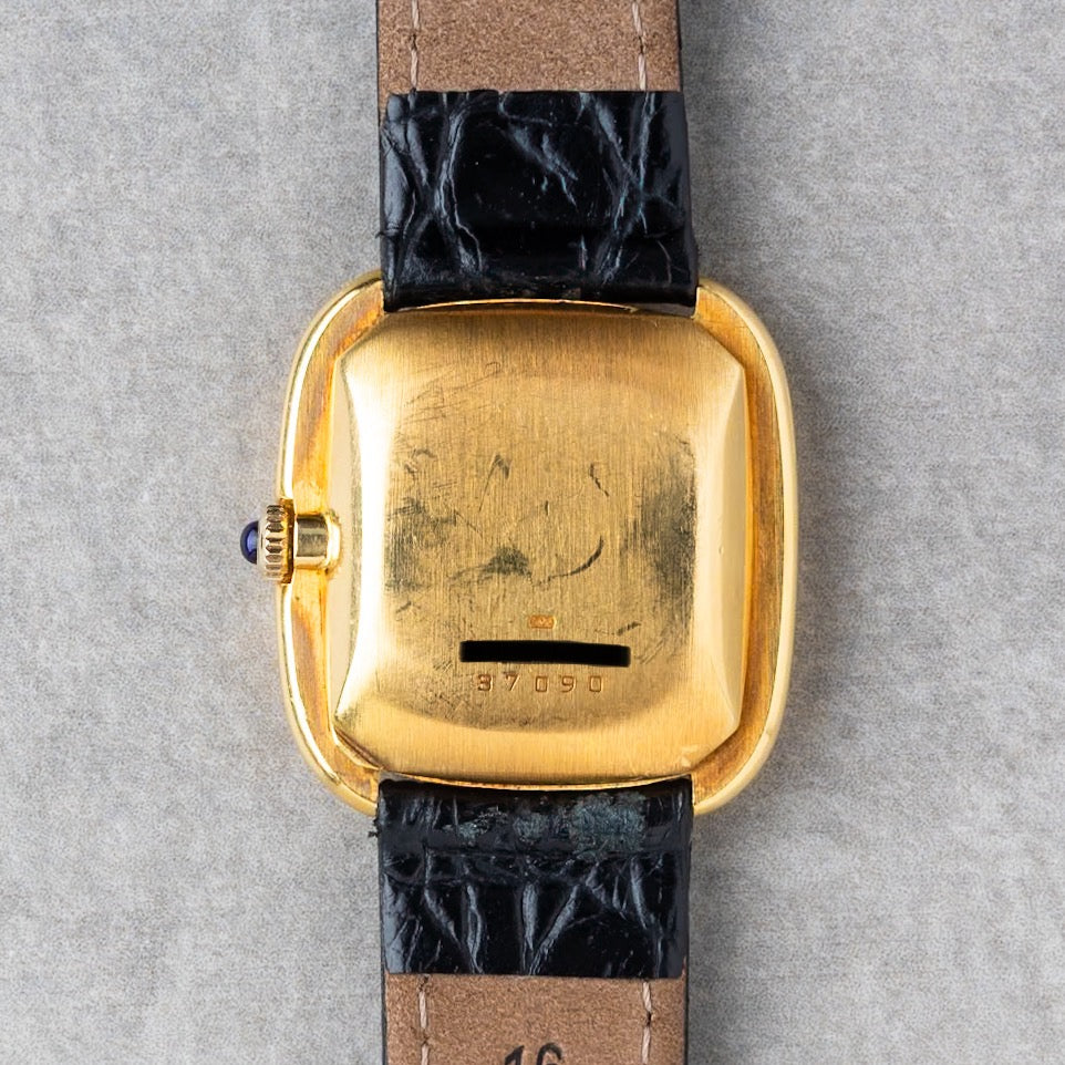 1970s Baume & Mercier Gondole Baumatic 18K Ref.37090