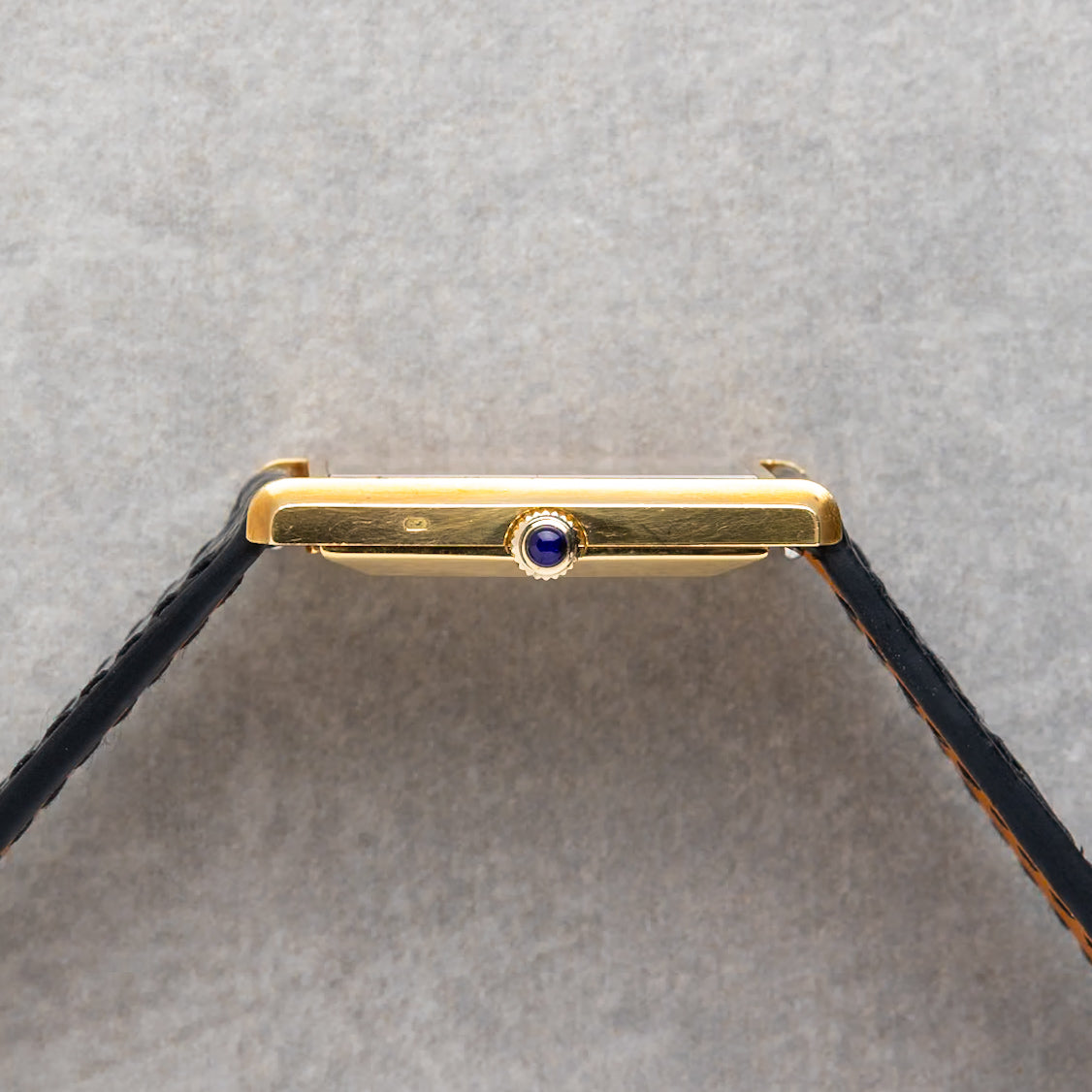 1980s Baume & Mercier 18K Mechanical Tank Ref. 37059