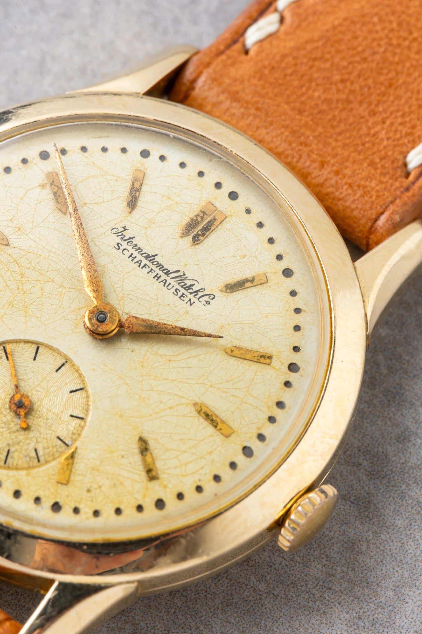 1947 IWC Calatrava Spider Dial Cal.88 Hand Wind 14K Solid Gold