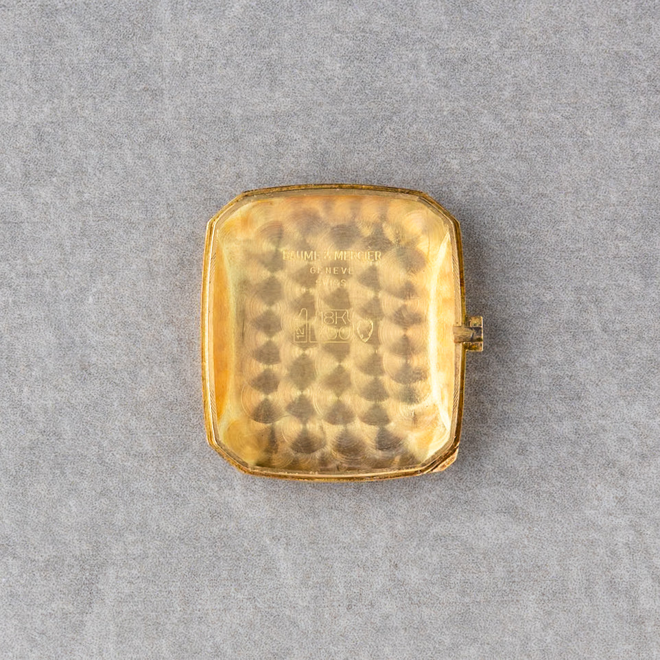 1970s Baume & Mercier Gondole Baumatic 18K Ref.37090