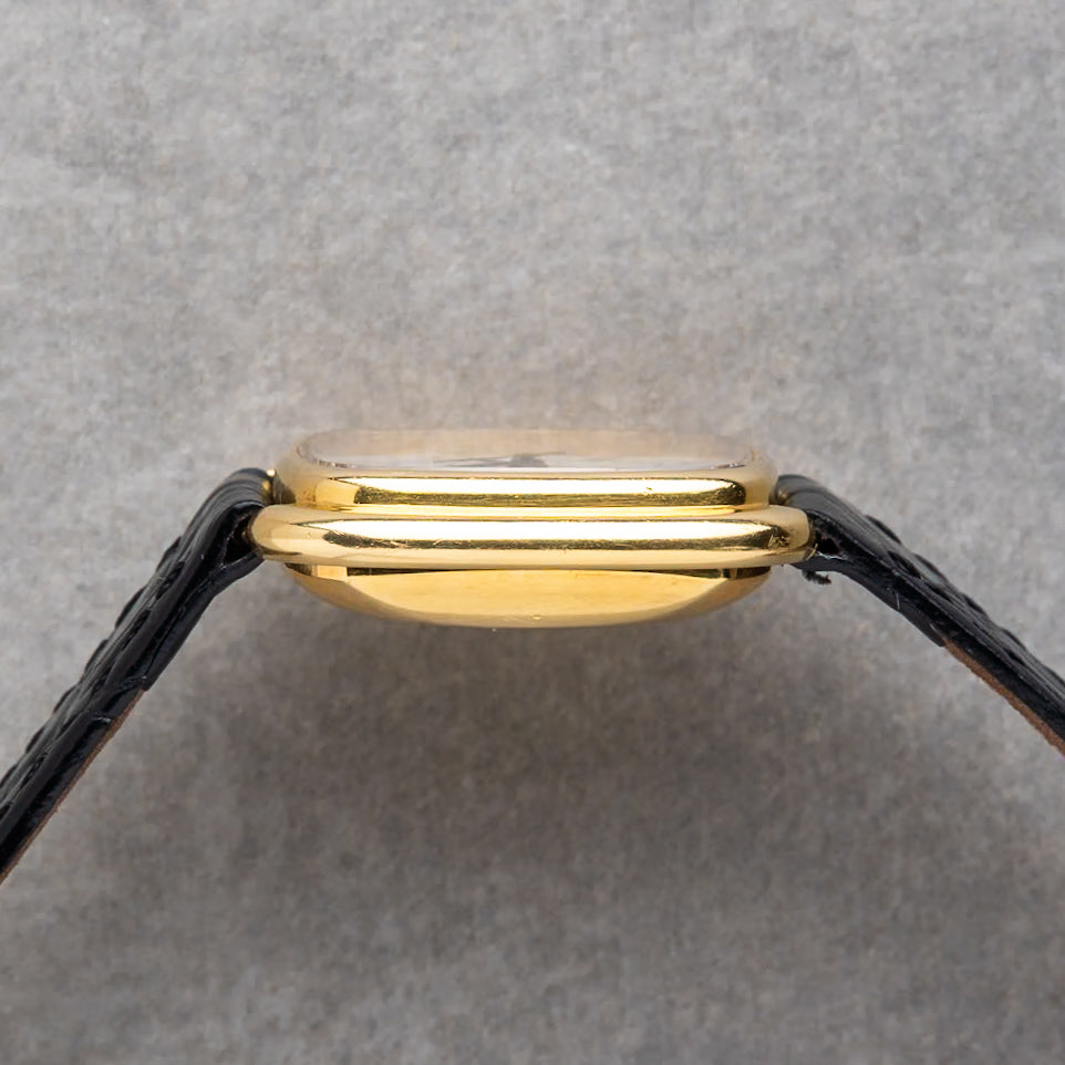 1970s Baume & Mercier Gondole Baumatic 18K Ref.37090