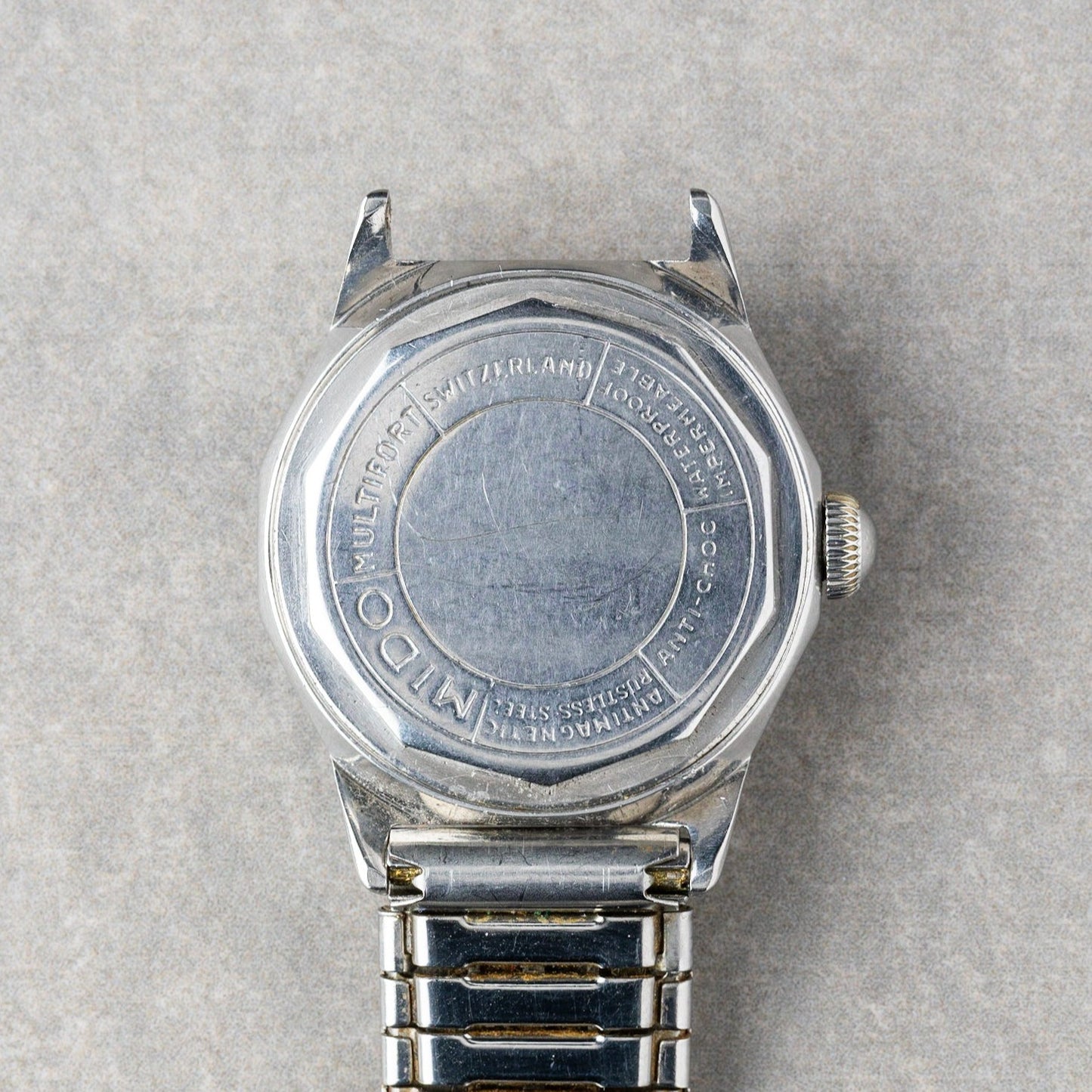 1940s Mido Multifort Hand Wind