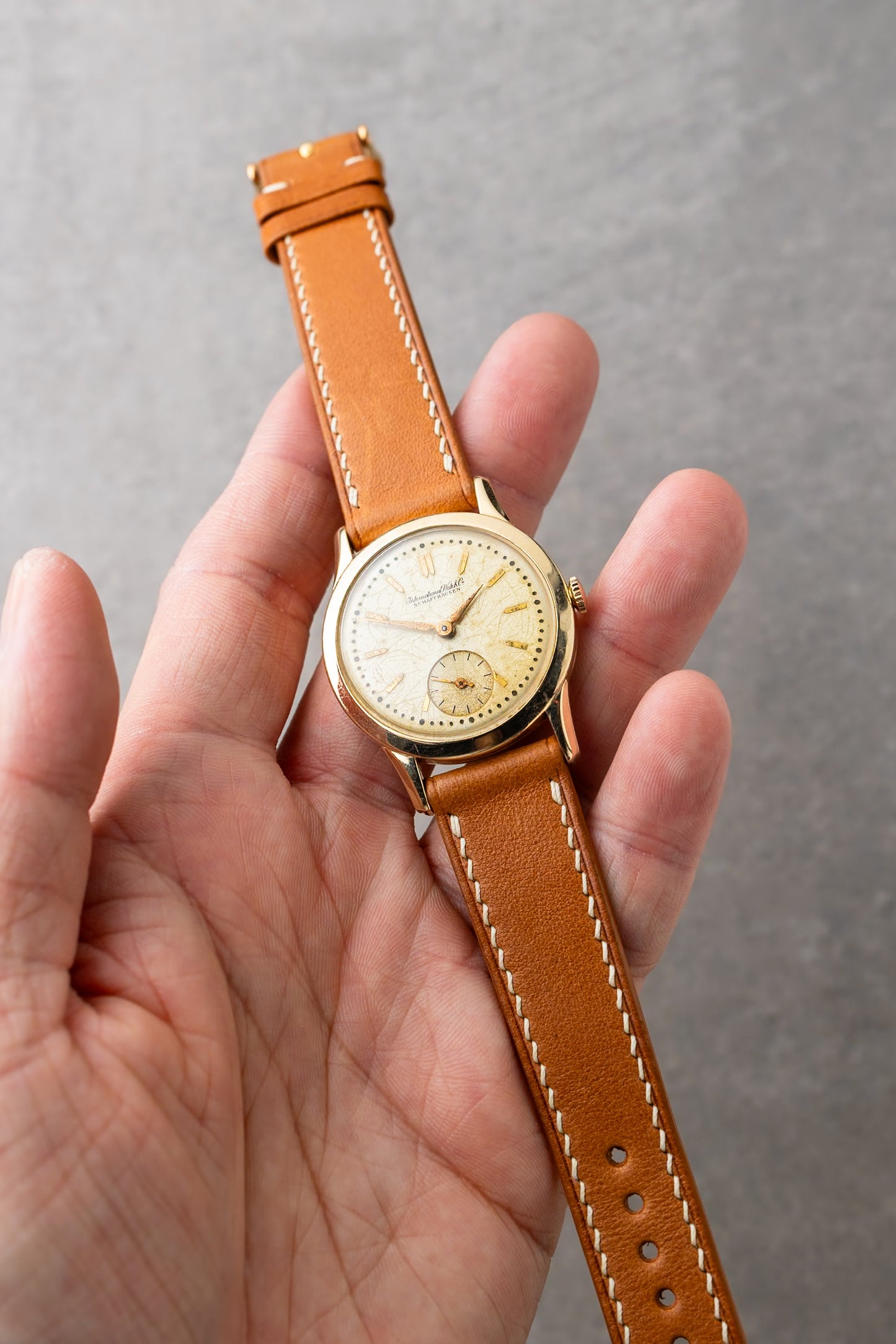 1947 IWC Calatrava Spider Dial Cal.88 Hand Wind 14K Solid Gold