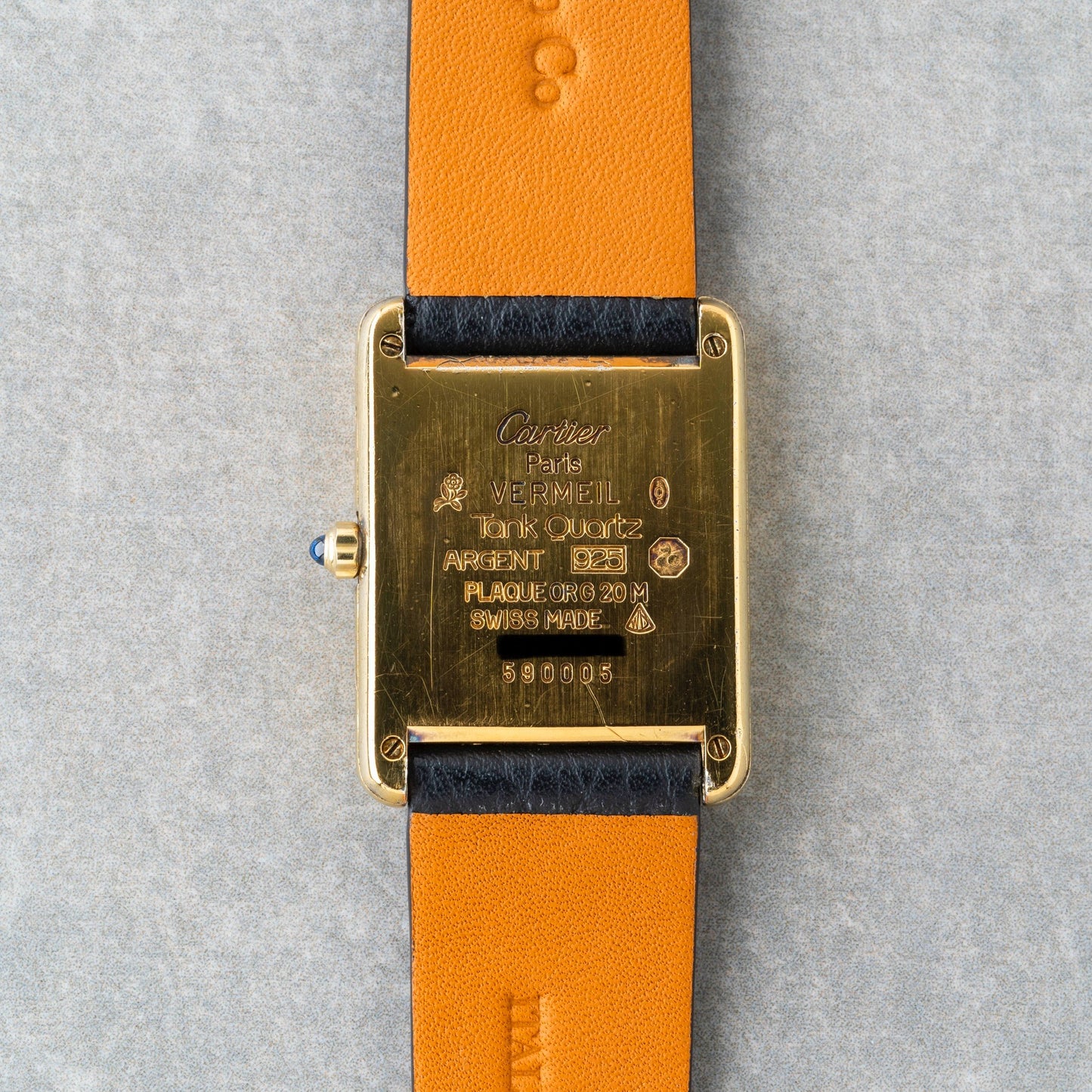 1990s Cartier Tank Must Large Model Ref. 590005