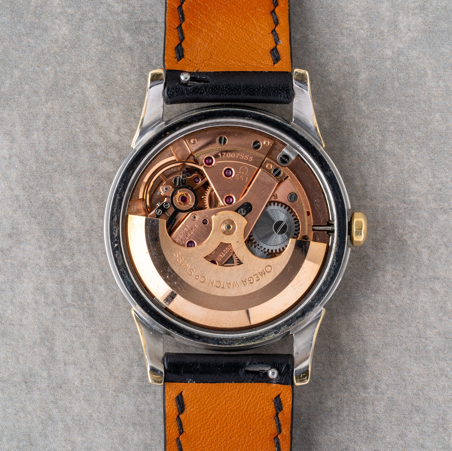 1960 Omega Constellation Rail Track Dial Ref. 14381 1 SC