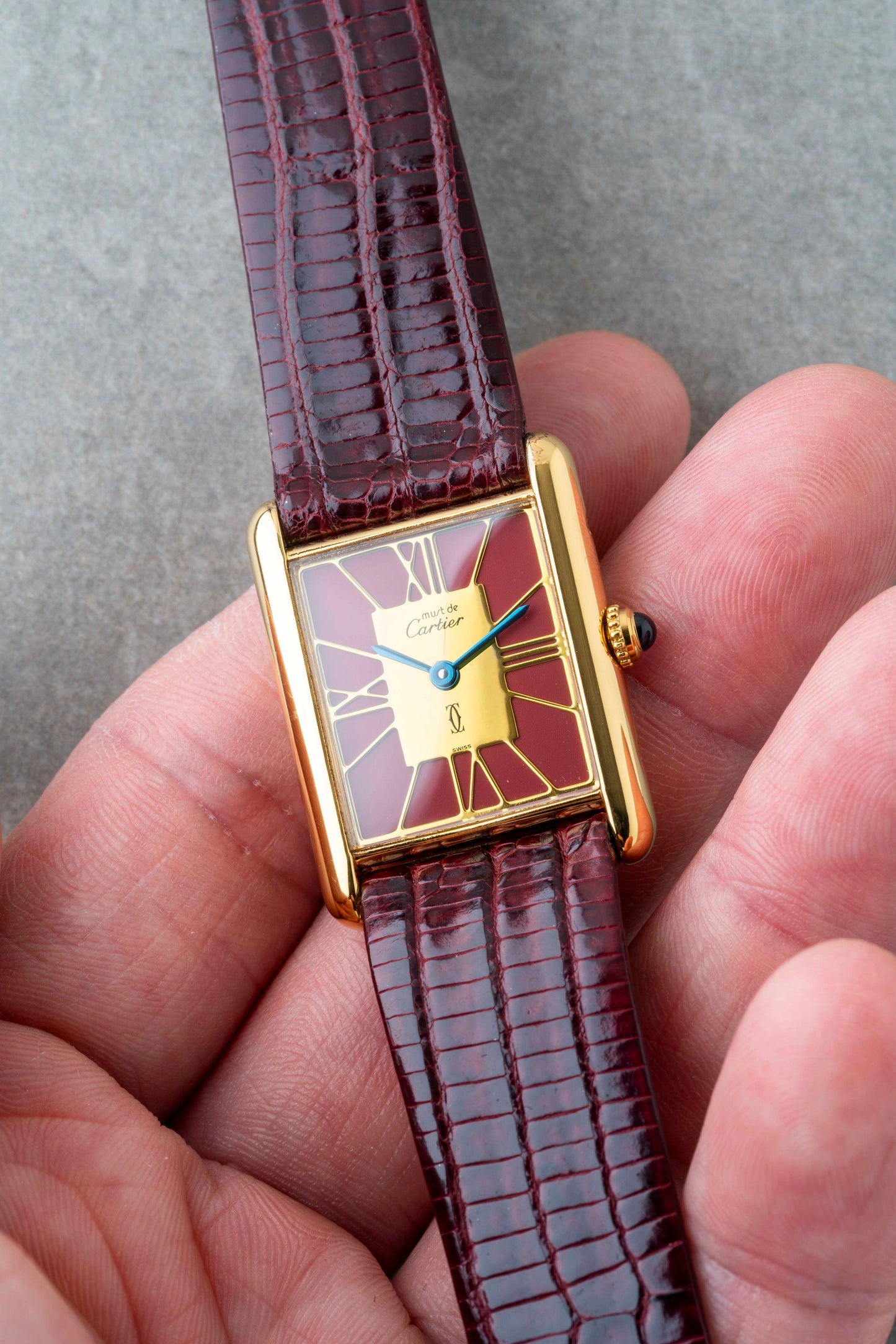 1980s Cartier Tank Must Large Model Quartz Ref. 681006