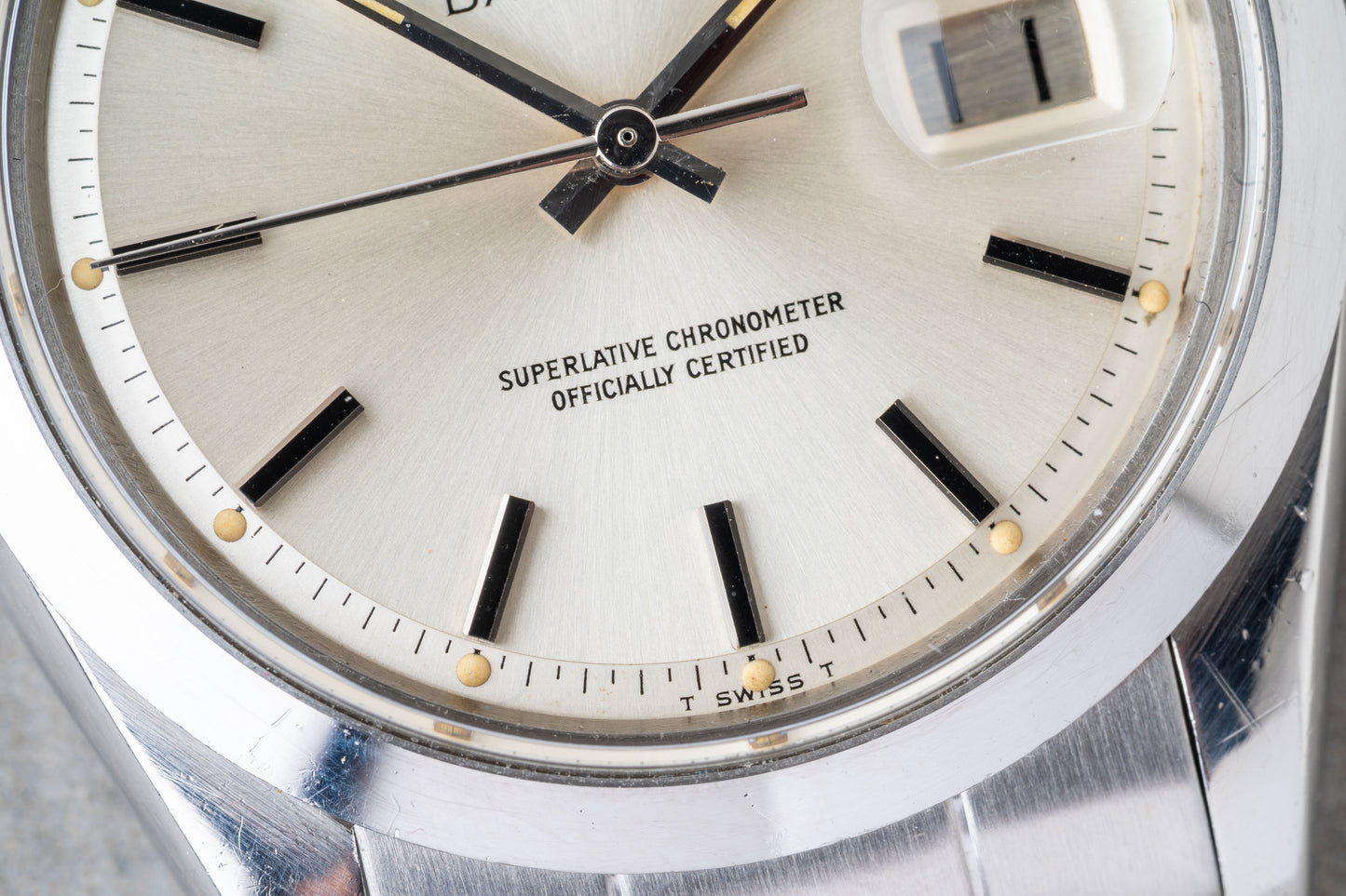 1978 Rolex Datejust Smooth Bezel Ref.1600