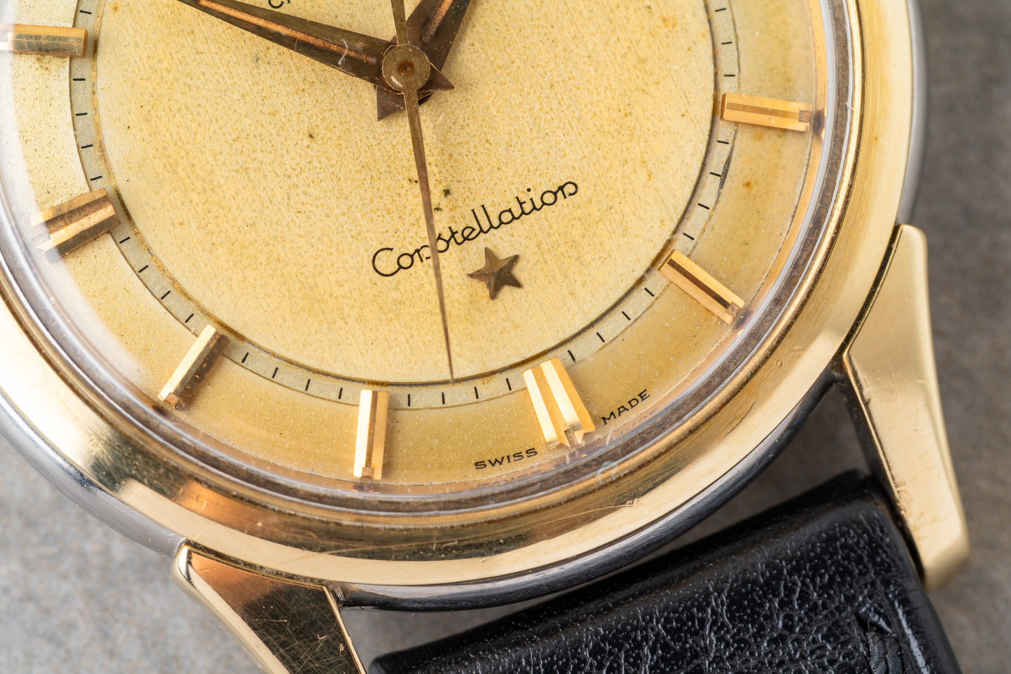 1960 Omega Constellation Rail Track Dial Ref. 14381 1 SC