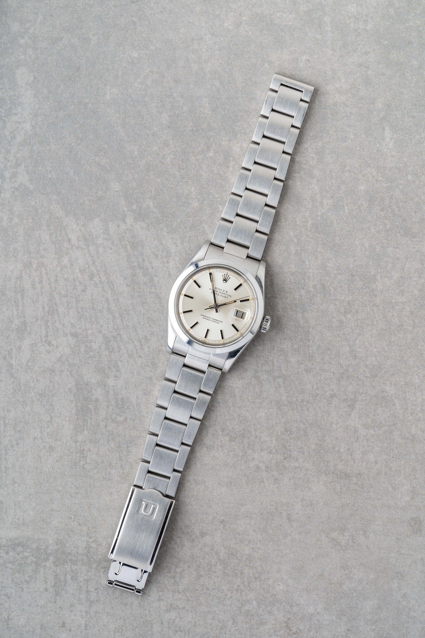 1978 Rolex Datejust Smooth Bezel Ref.1600