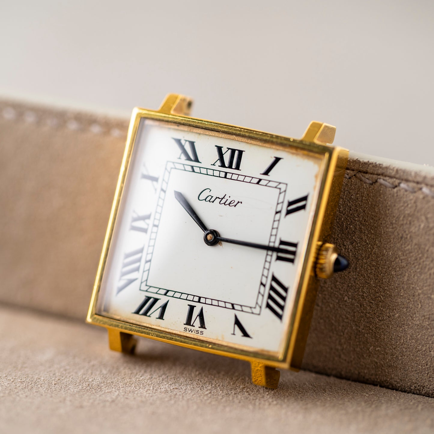 1970s Cartier Square Mechanical Ref. 5704114