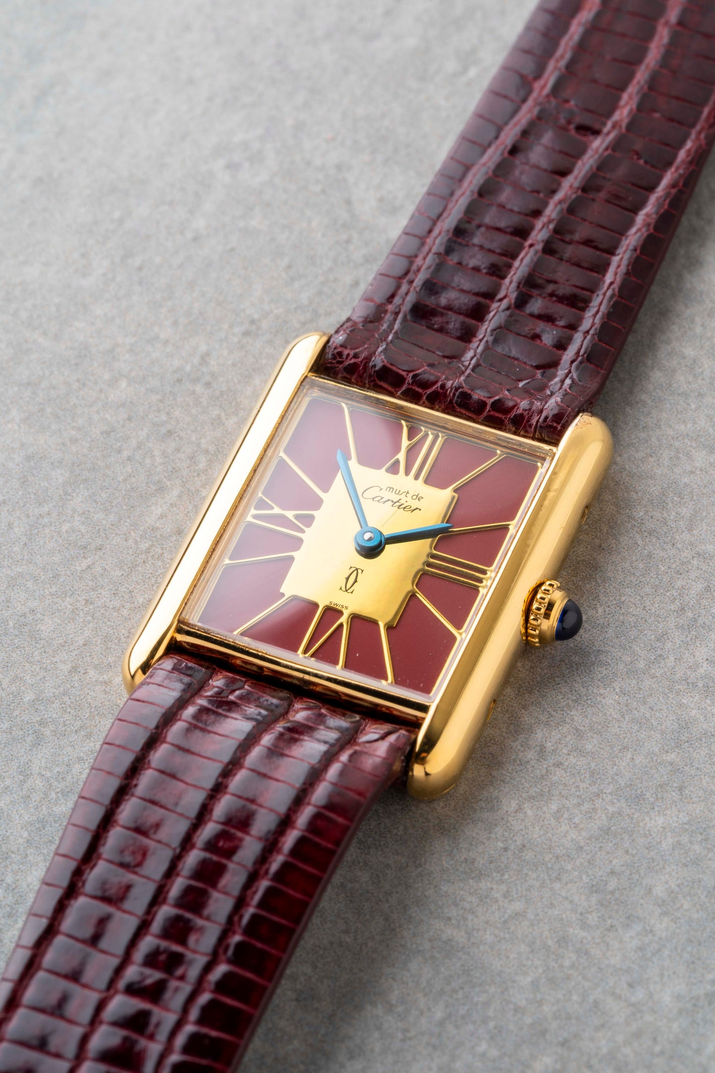 1980s Cartier Tank Must Large Model Quartz Ref. 681006