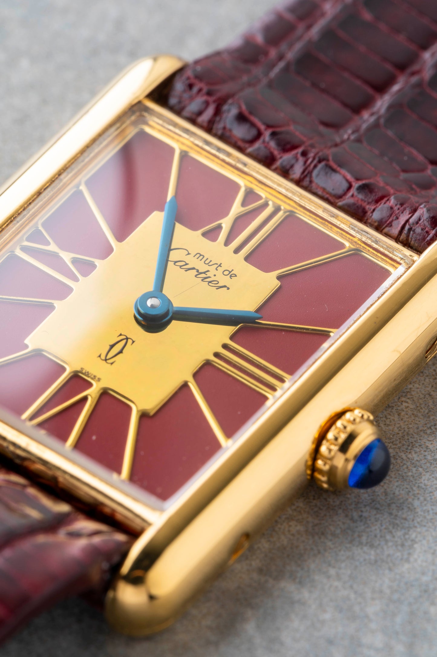 1980s Cartier Tank Must Large Model Quartz Ref. 681006