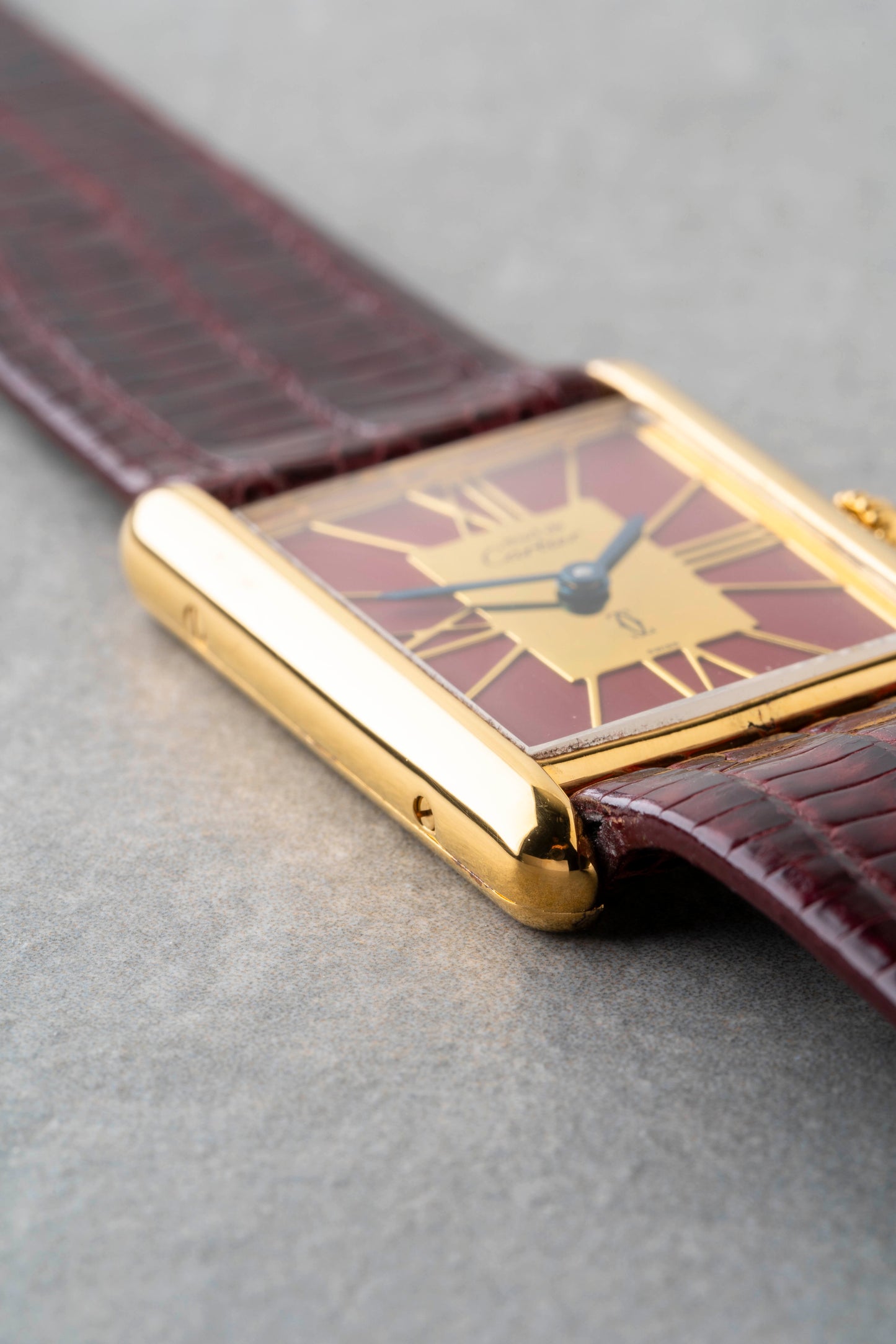 1980s Cartier Tank Must Large Model Quartz Ref. 681006