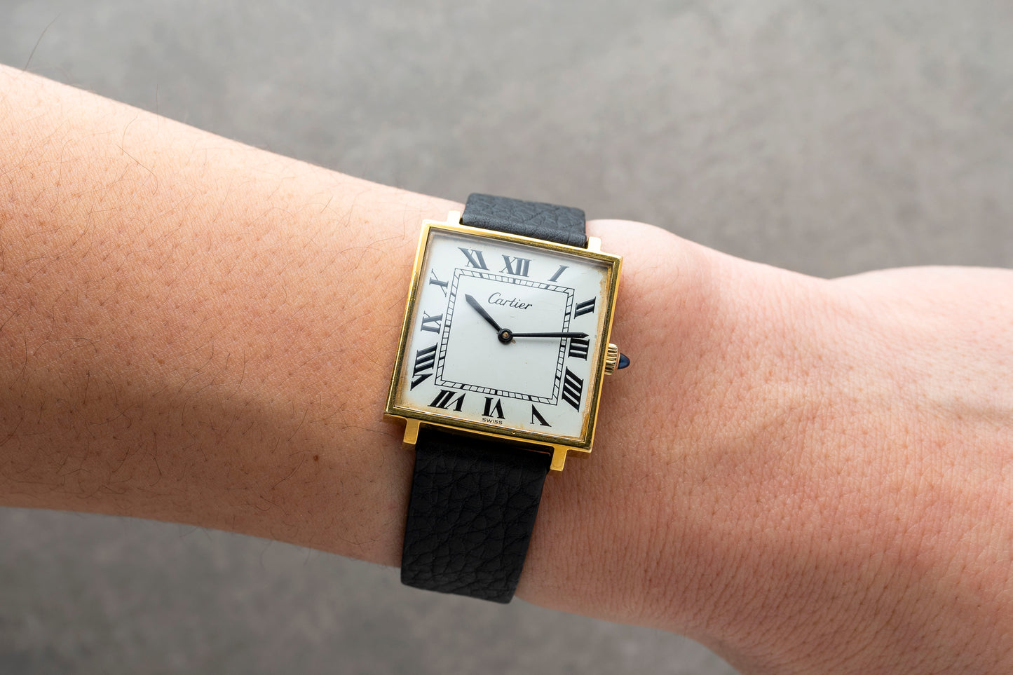 1970s Cartier Square Mechanical Ref. 5704114