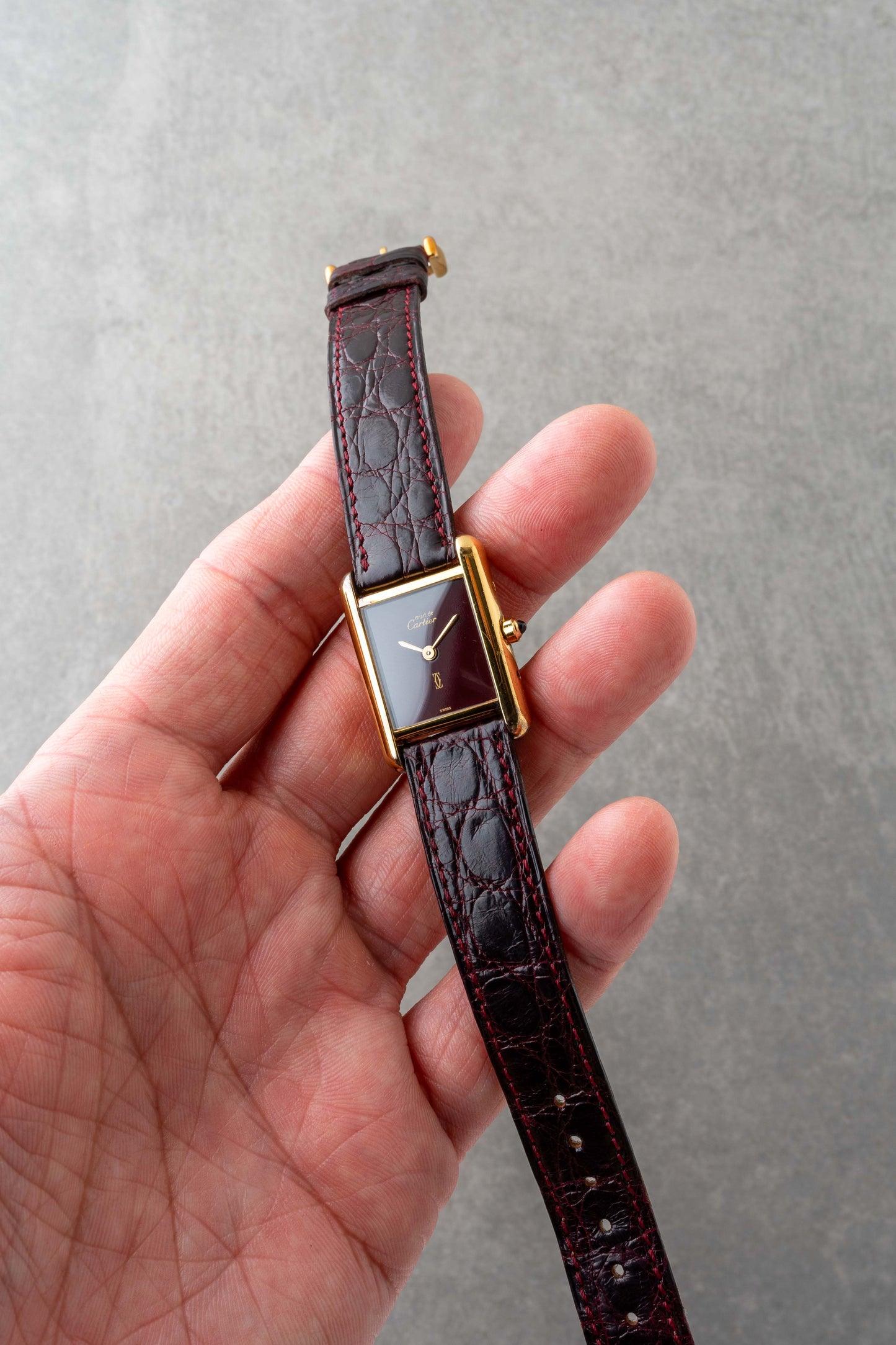 1980s Cartier Tank Must Small Model Quartz Ref. 3 66001