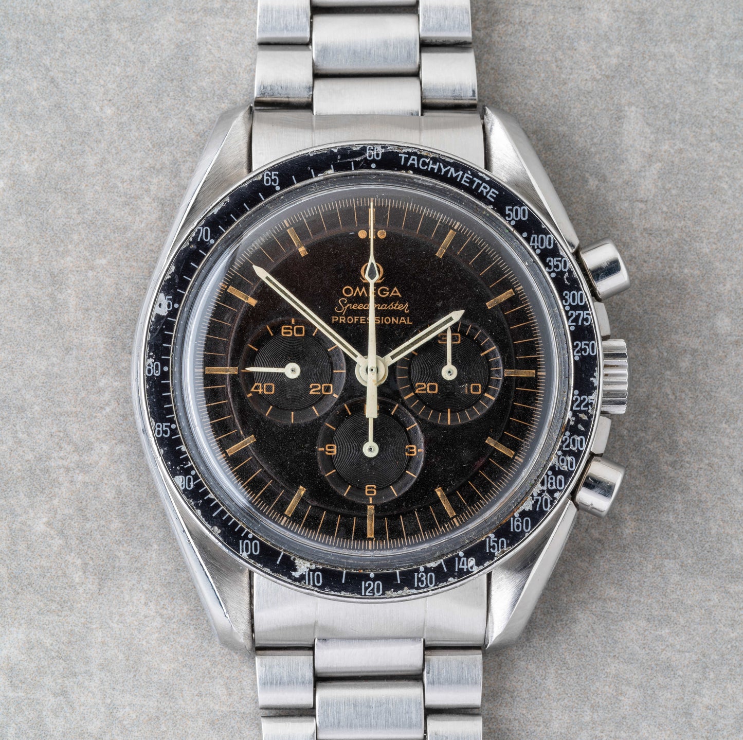 1969 Omega Speedmaster Professional Pre-Moon Tropical DON Bezel Ref. 145.022-69 ST