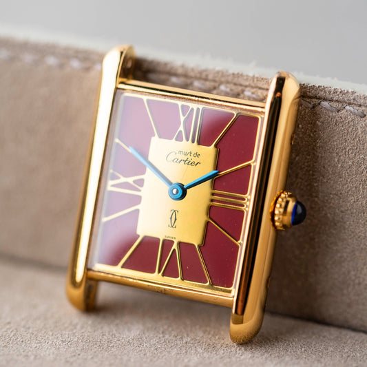 1980s Cartier Tank Must Large Model Quartz Ref. 681006