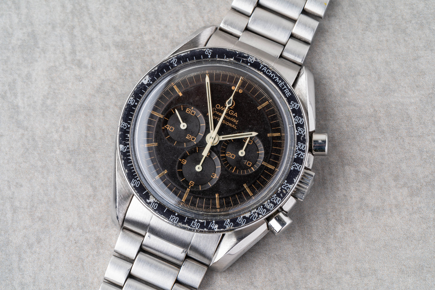 1969 Omega Speedmaster Professional Pre-Moon Tropical DON Bezel Ref. 145.022-69 ST