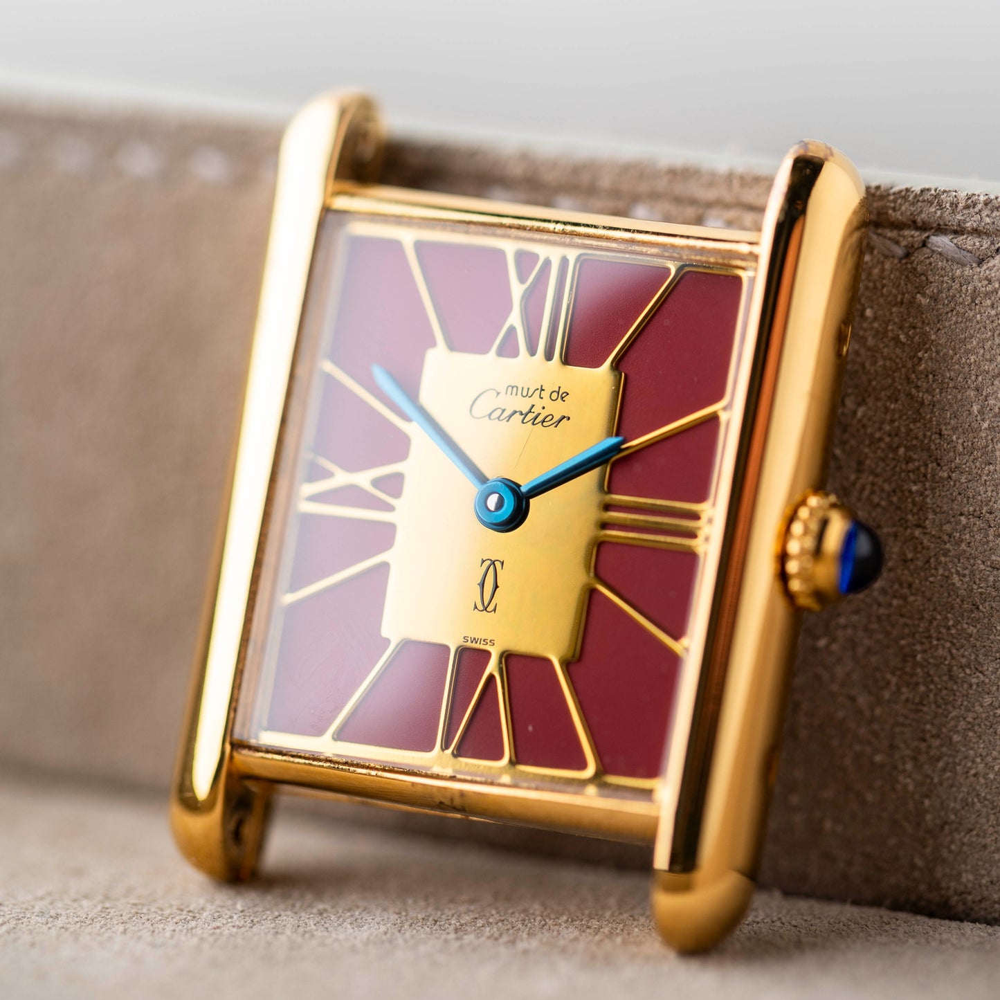 1980s Cartier Tank Must Large Model Quartz Ref. 681006