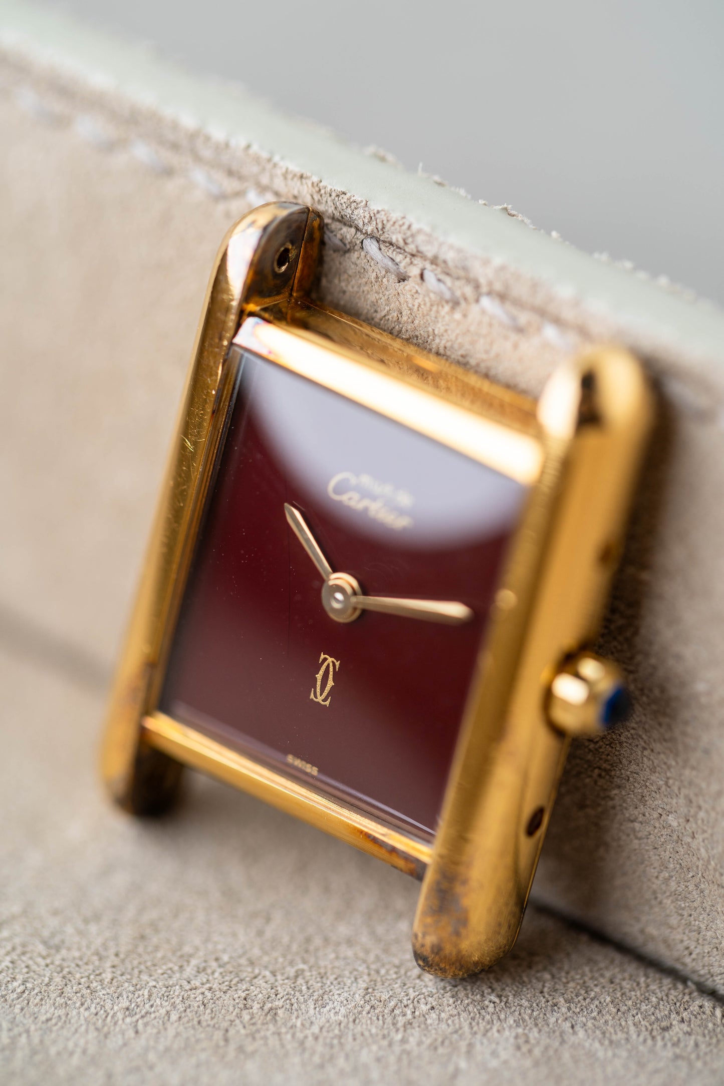 1980s Cartier Tank Must Small Model Quartz Ref. 3 66001