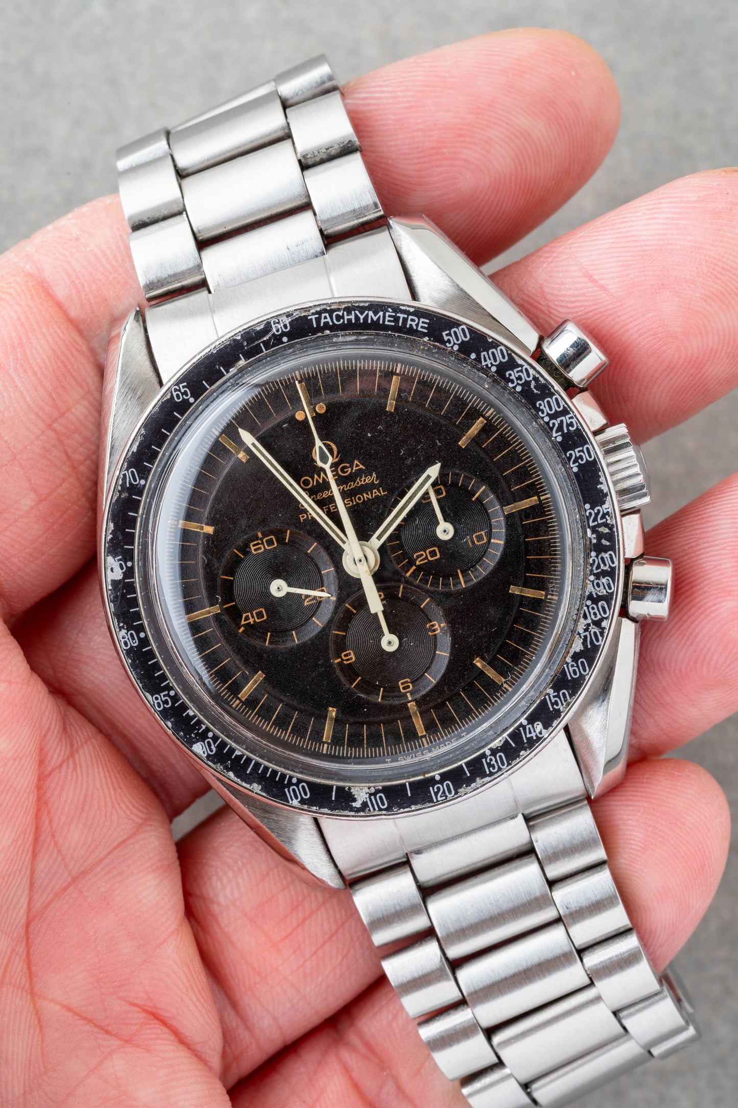 1969 Omega Speedmaster Professional Pre-Moon Tropical DON Bezel Ref. 145.022-69 ST