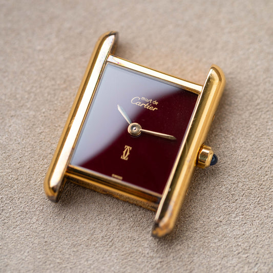 1980s Cartier Tank Must Small Model Quartz Ref. 3 66001