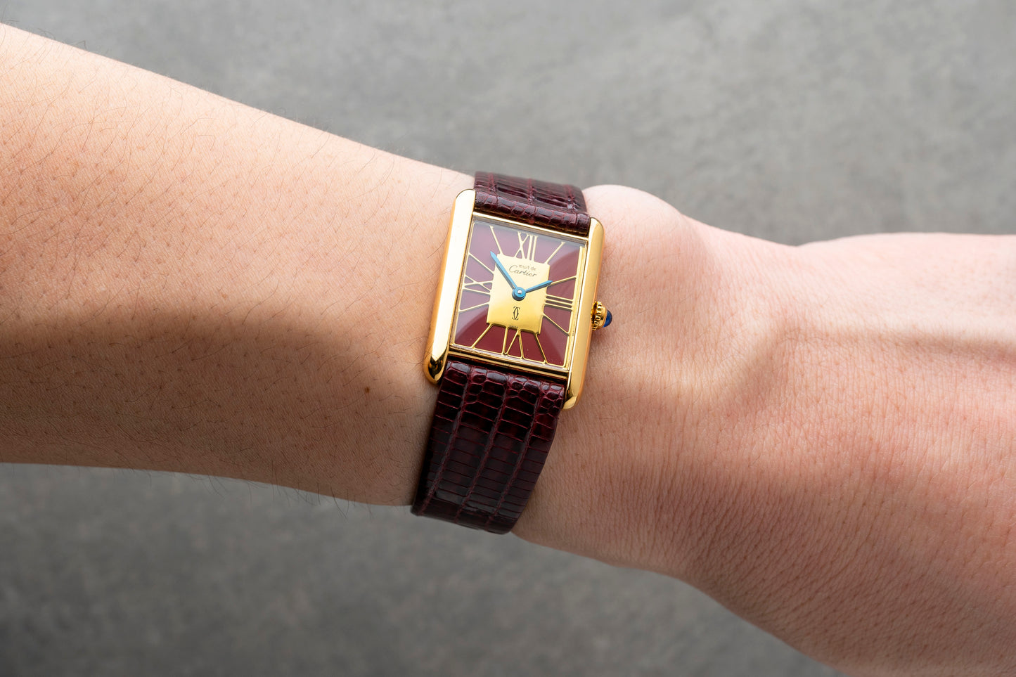 1980s Cartier Tank Must Large Model Quartz Ref. 681006