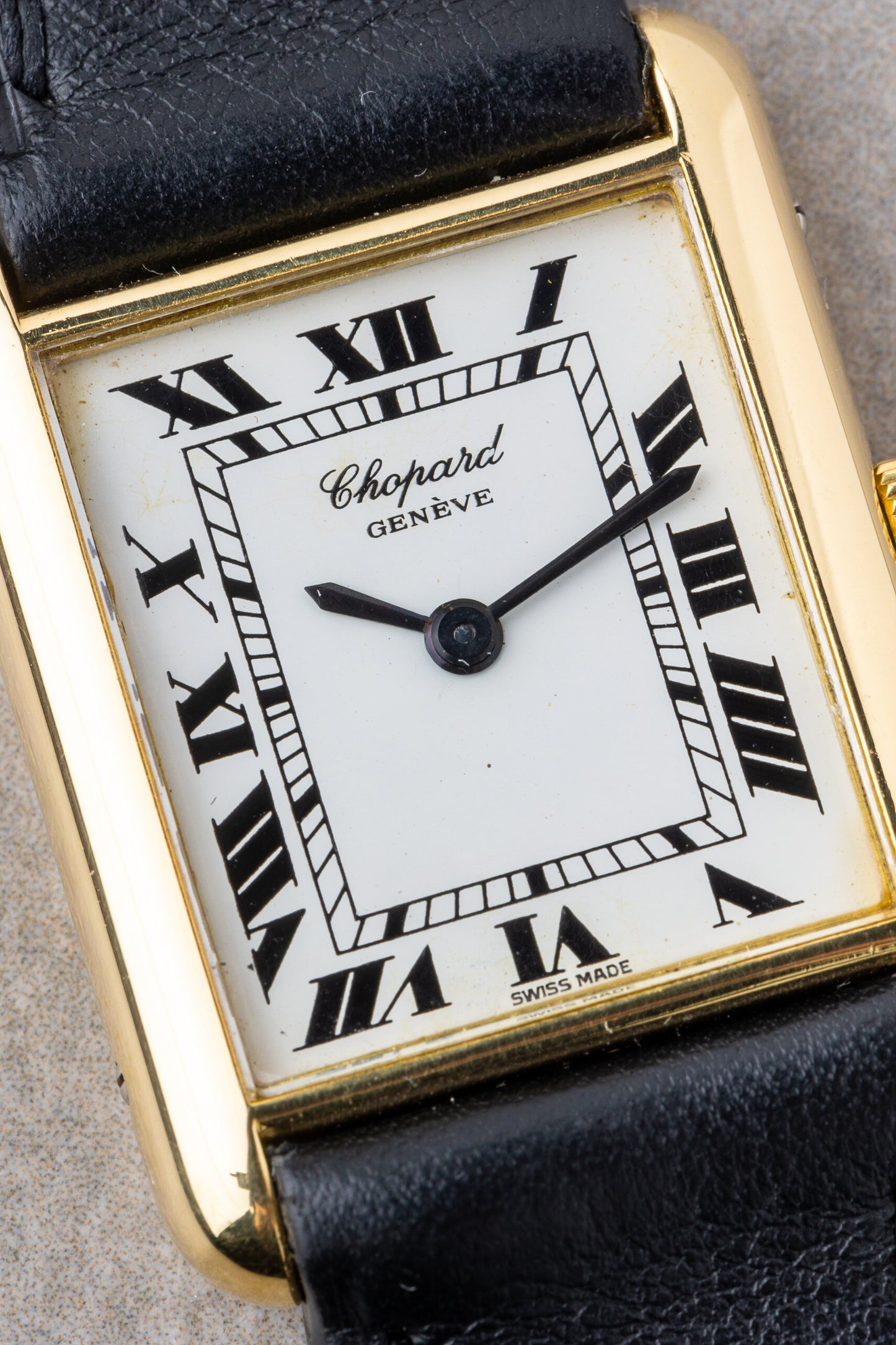 1970s Chopard 18K Mechanical Tank Ref. 2057