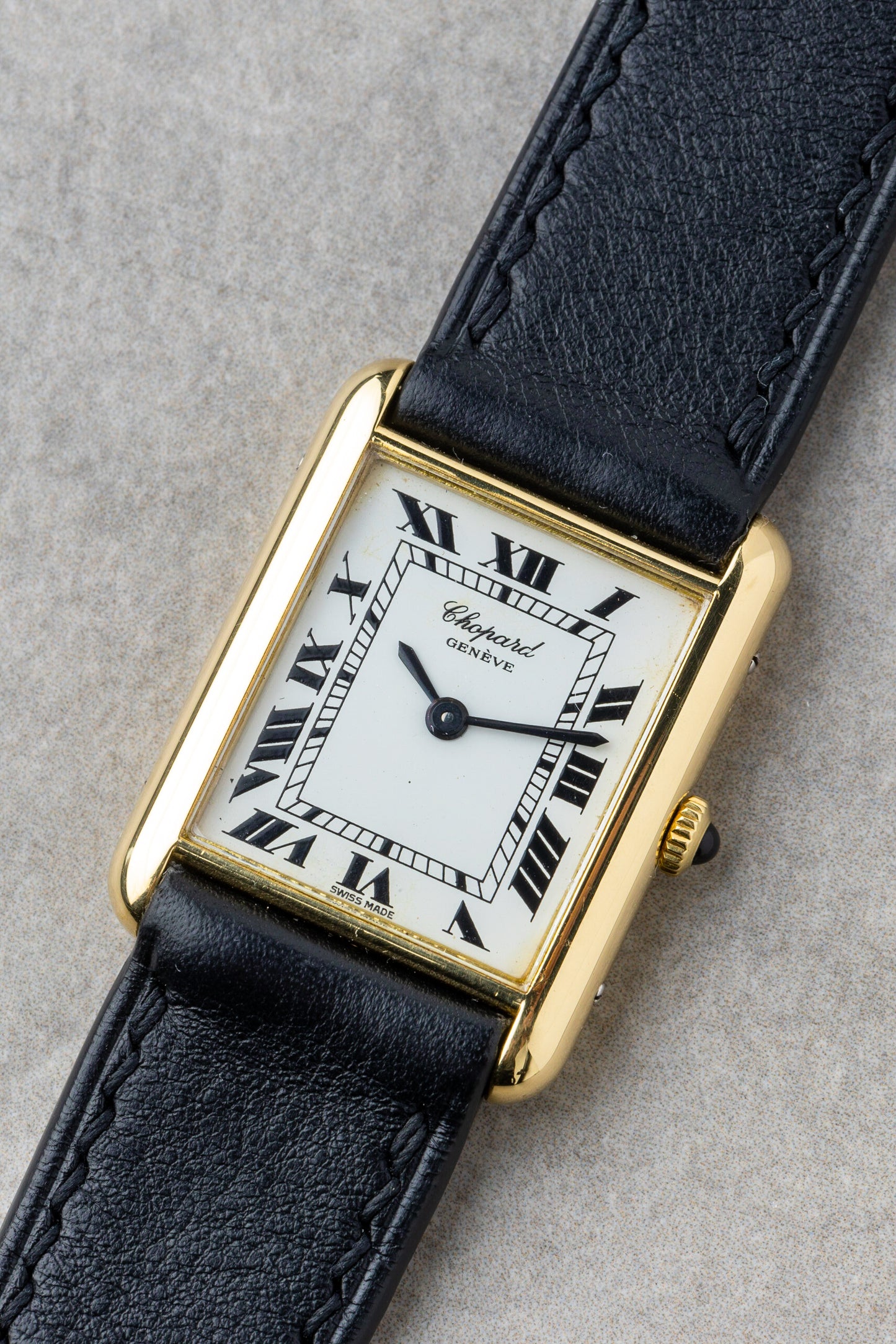 1970s Chopard 18K Mechanical Tank Ref. 2057