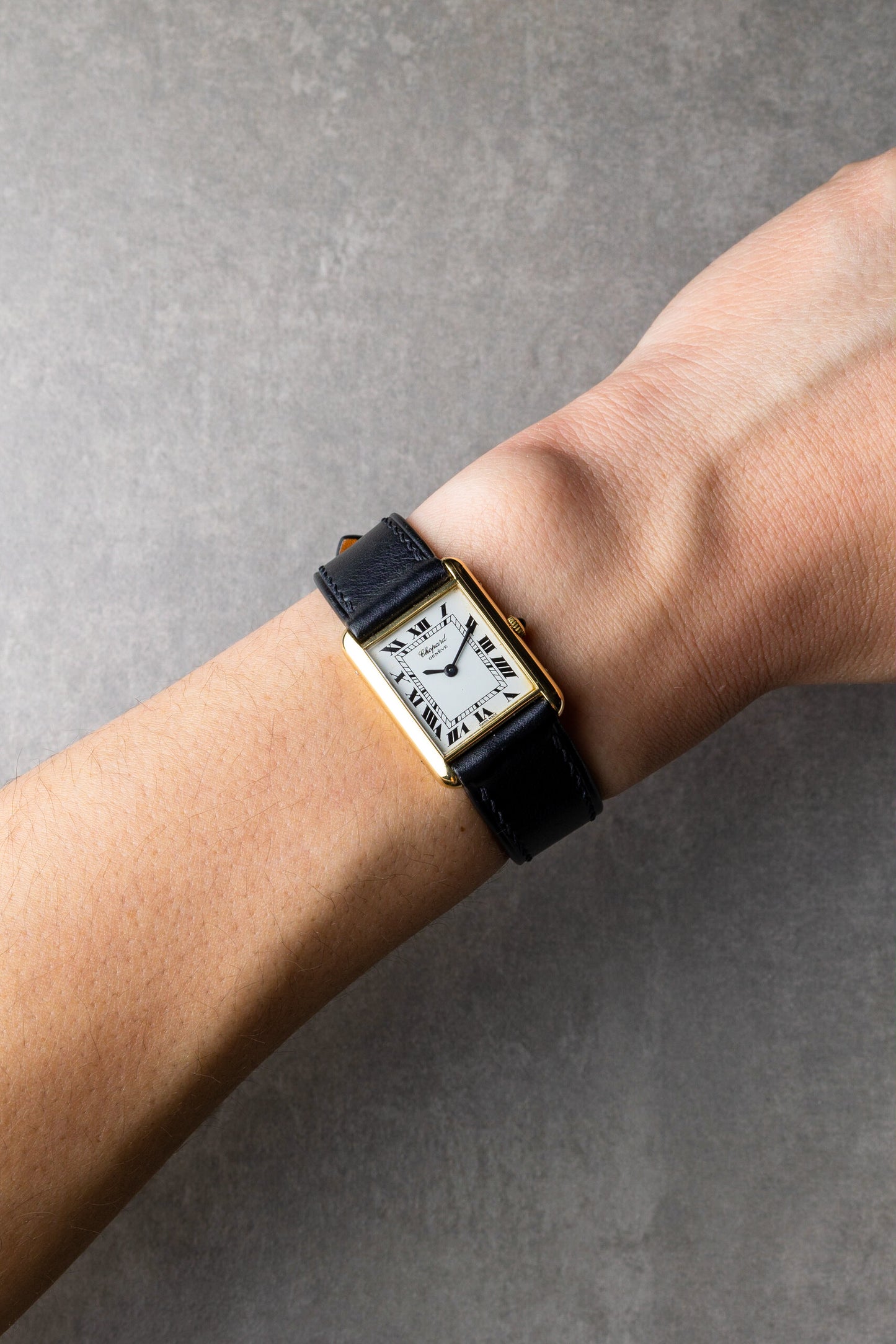 1970s Chopard 18K Mechanical Tank Ref. 2057