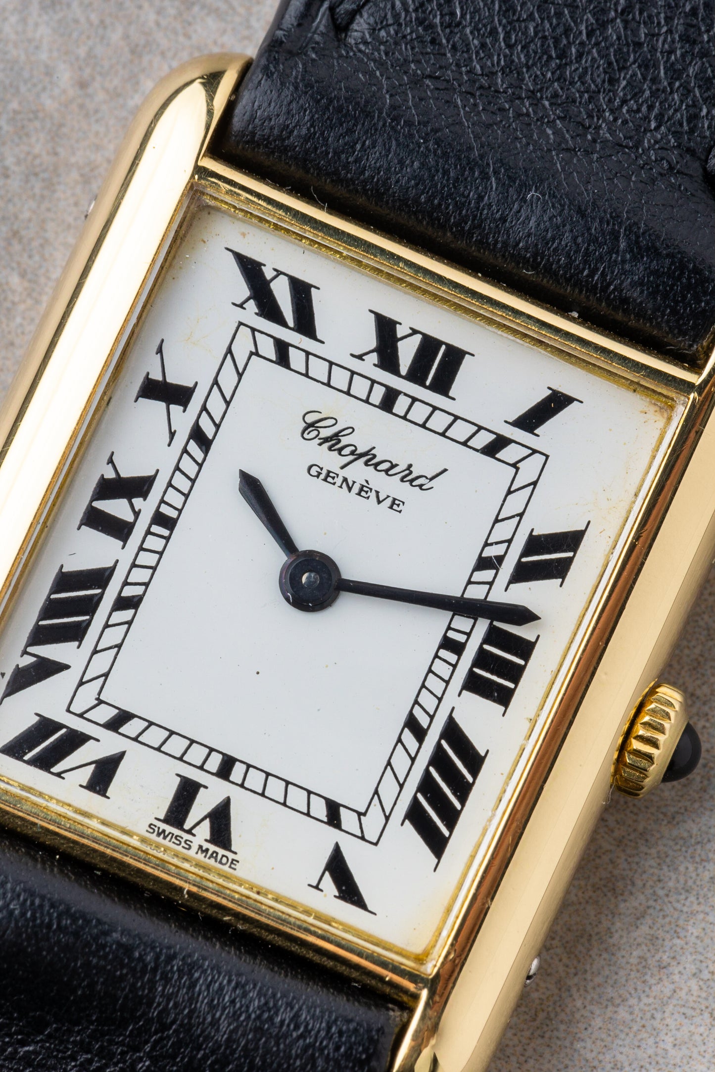 1970s Chopard 18K Mechanical Tank Ref. 2057