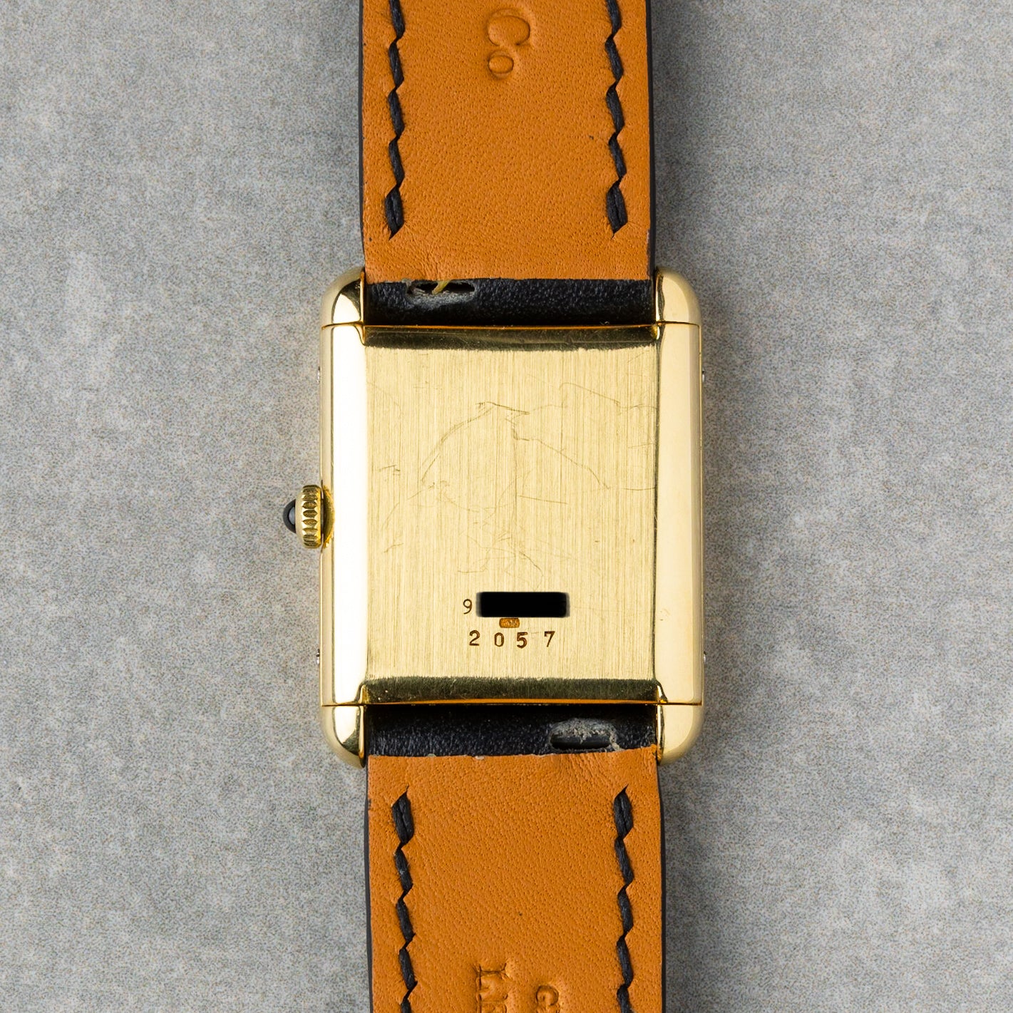 1970s Chopard 18K Mechanical Tank Ref. 2057