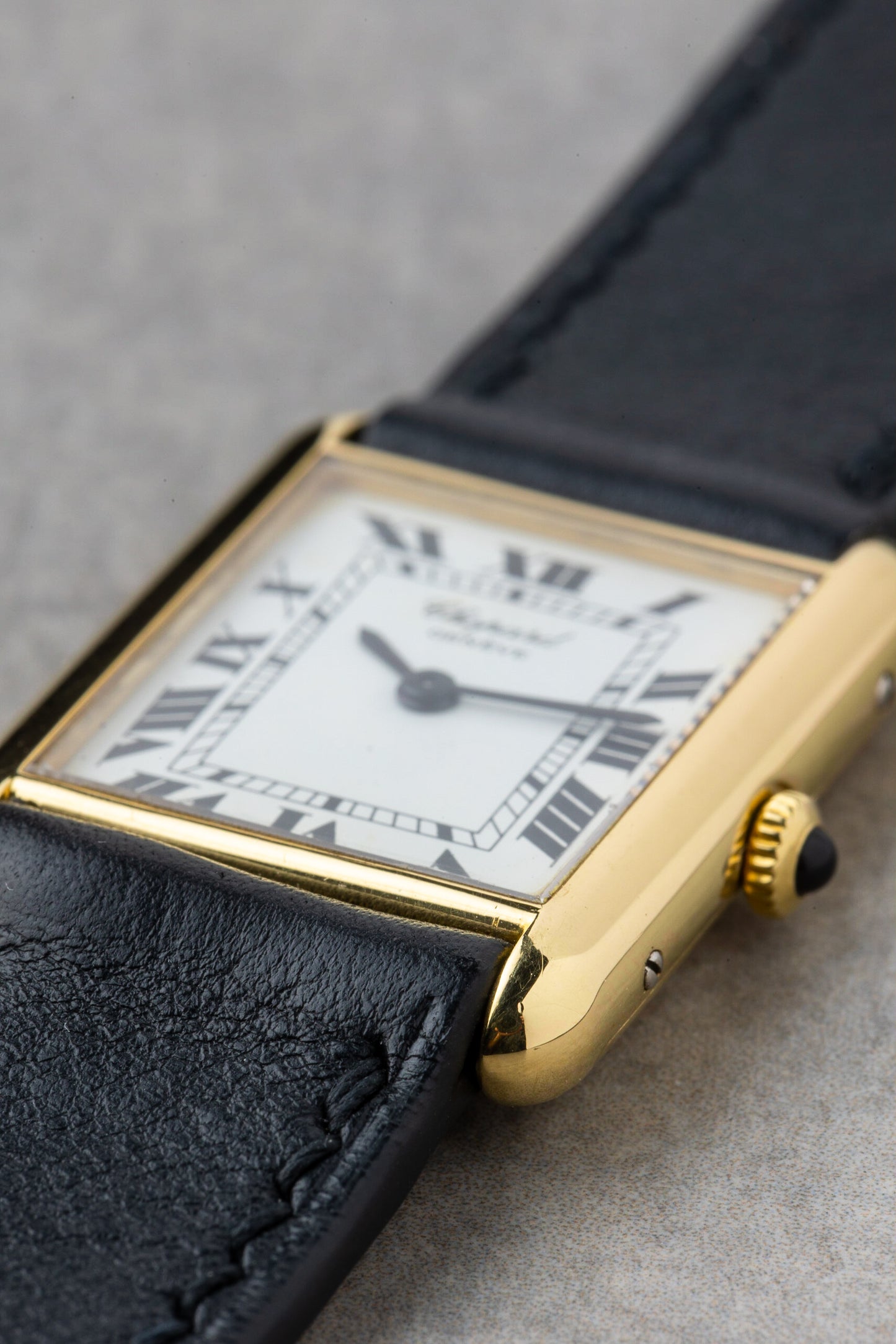 1970s Chopard 18K Mechanical Tank Ref. 2057