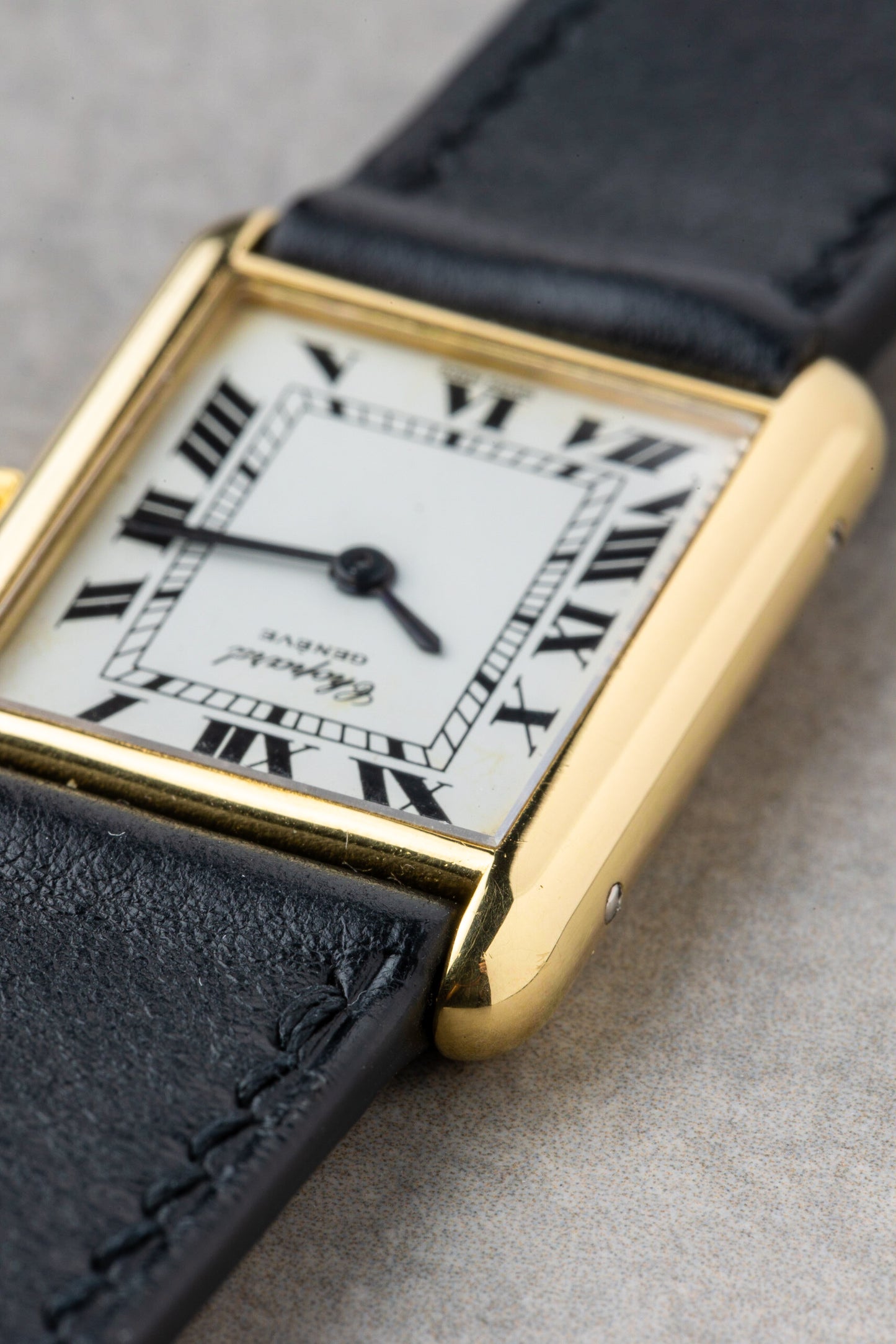 1970s Chopard 18K Mechanical Tank Ref. 2057