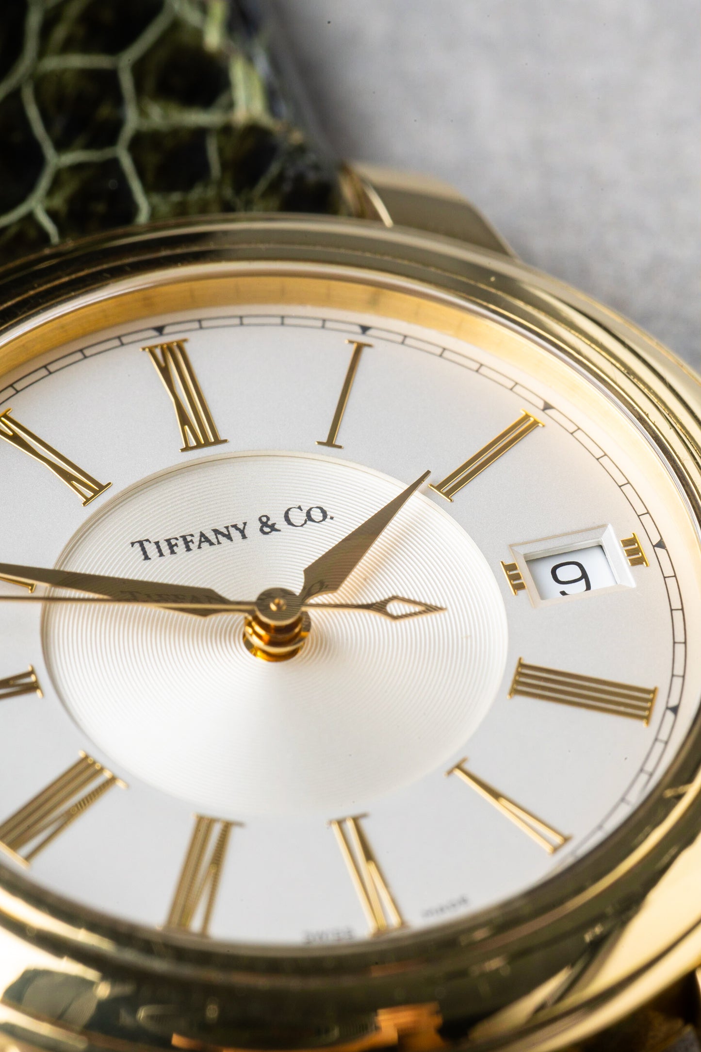 2000s Tiffany & Co Atlas Round Automatic 18K Solid Gold