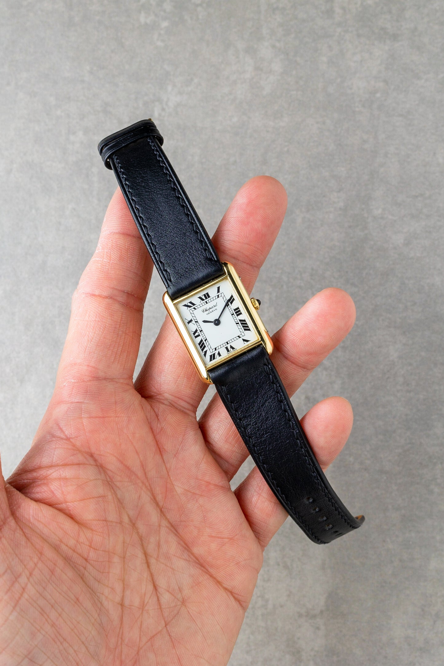 1970s Chopard 18K Mechanical Tank Ref. 2057