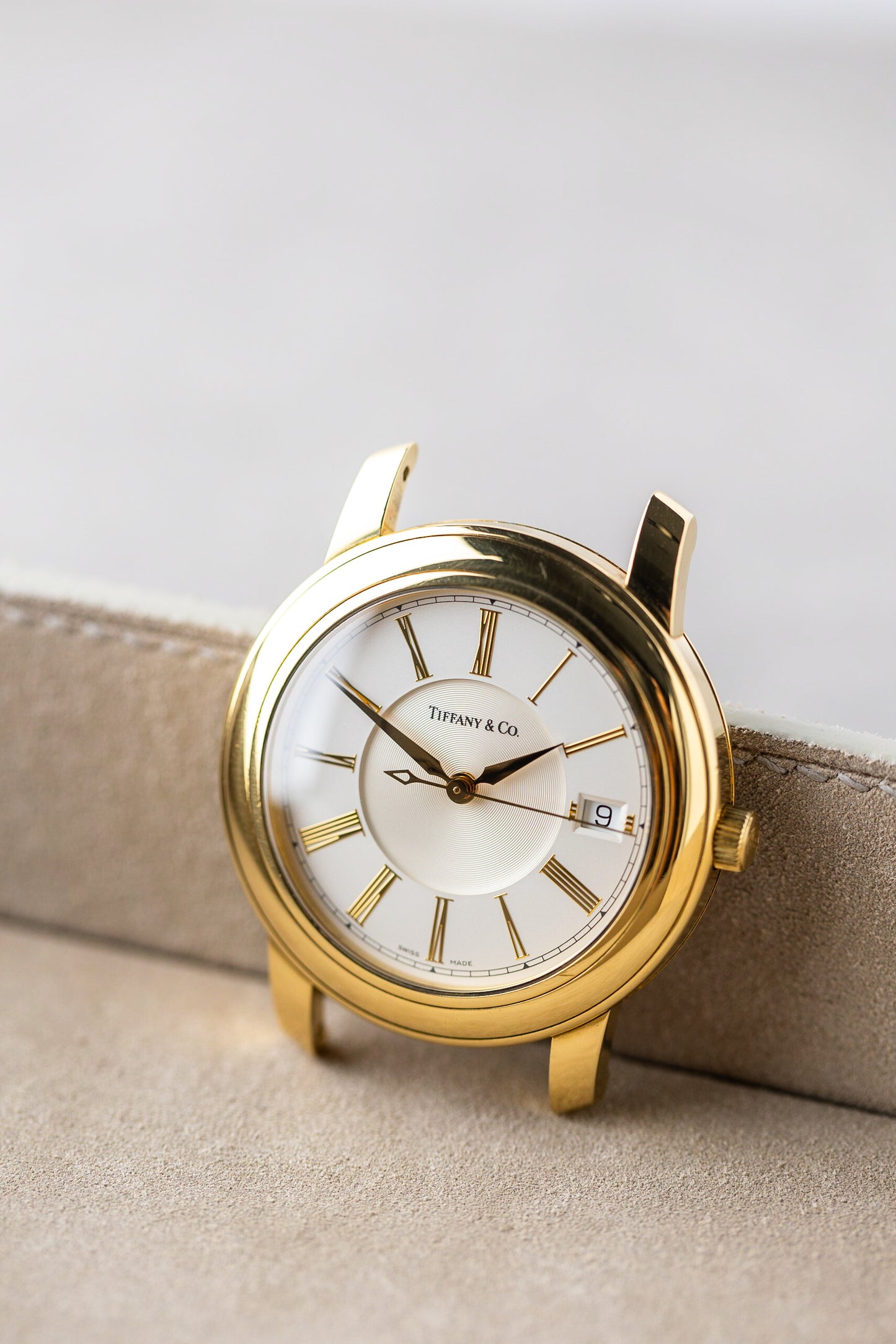 2000s Tiffany & Co Atlas Round Automatic 18K Solid Gold