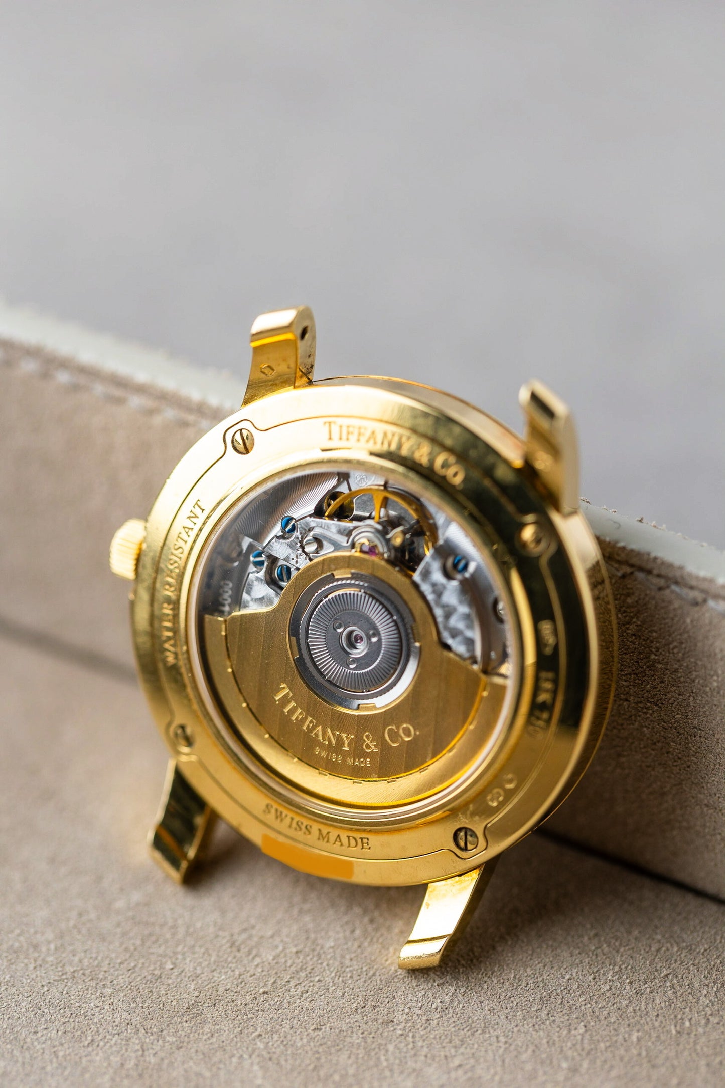 2000s Tiffany & Co Atlas Round Automatic 18K Solid Gold