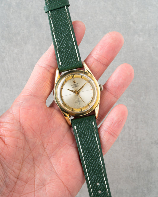 French Epsom Strap - Dark Green