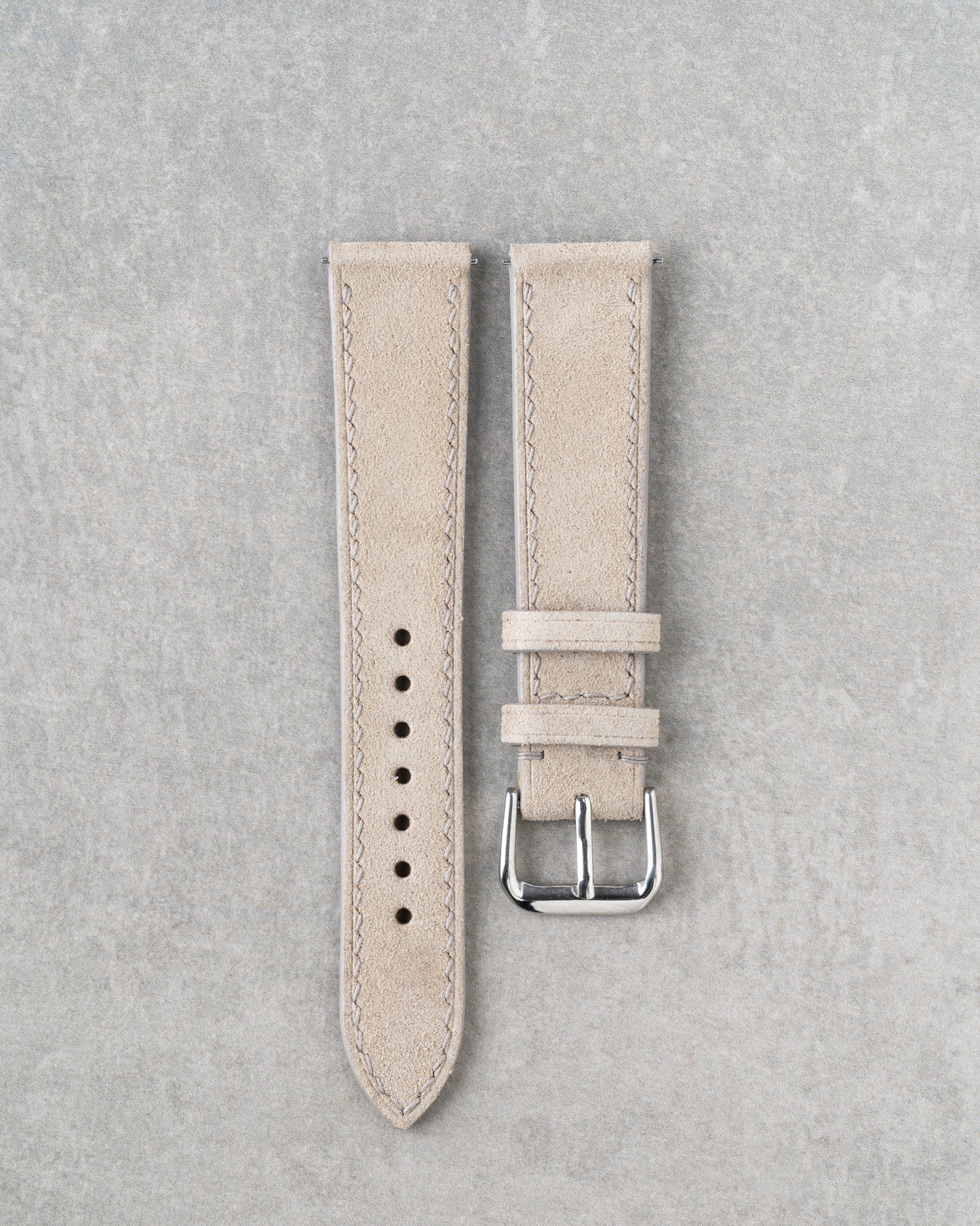 Italian Suede Strap - Cream