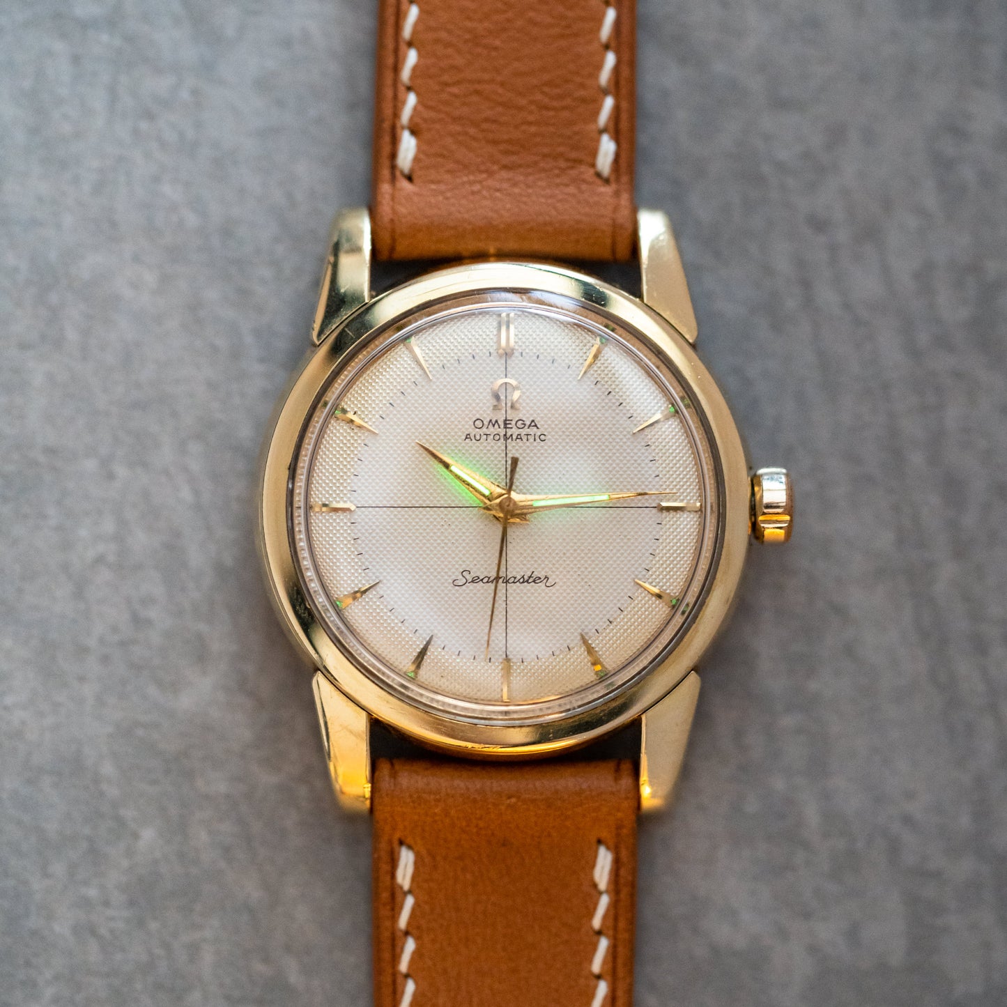 1954 Omega Seamaster Waffle Ref. 2846 2 sc