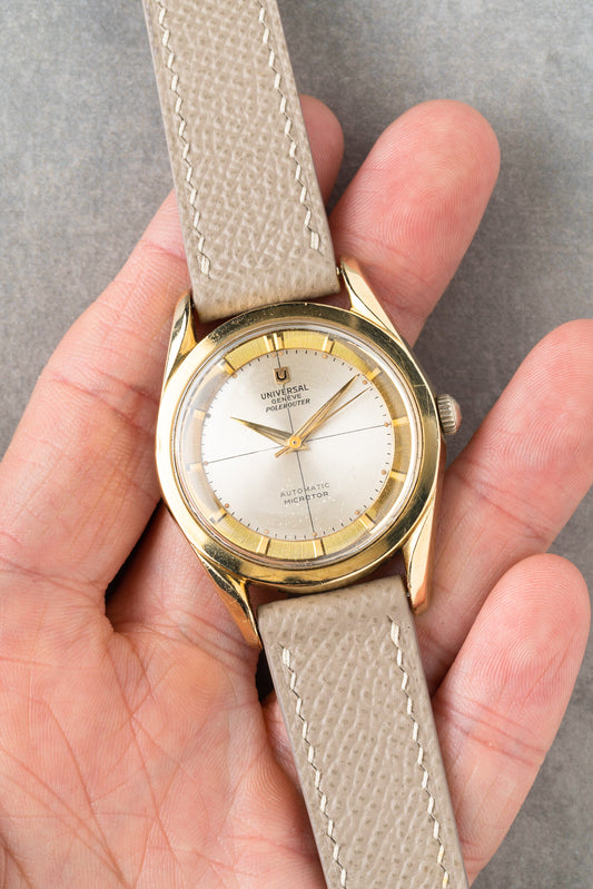 French Epsom Strap - Light Grey