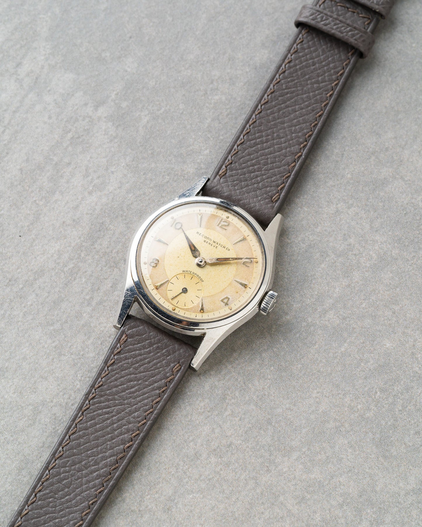 French Epsom Strap - Grey