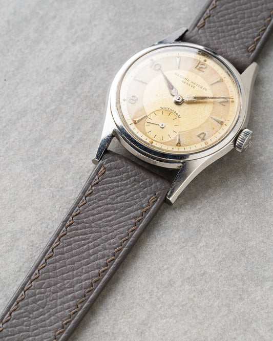 French Epsom Strap - Grey