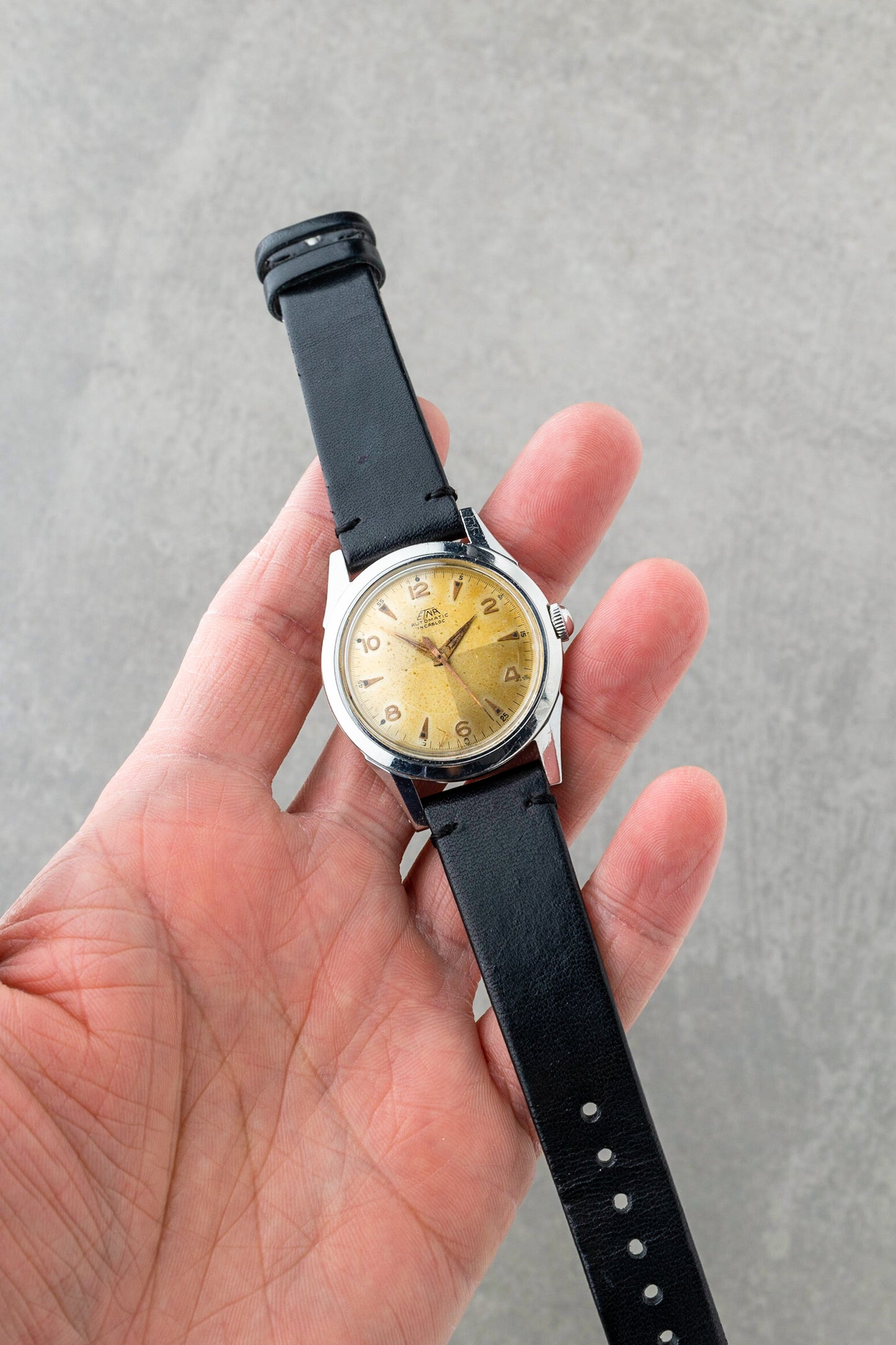 1950 Etna Watch Co Geneva Automatic